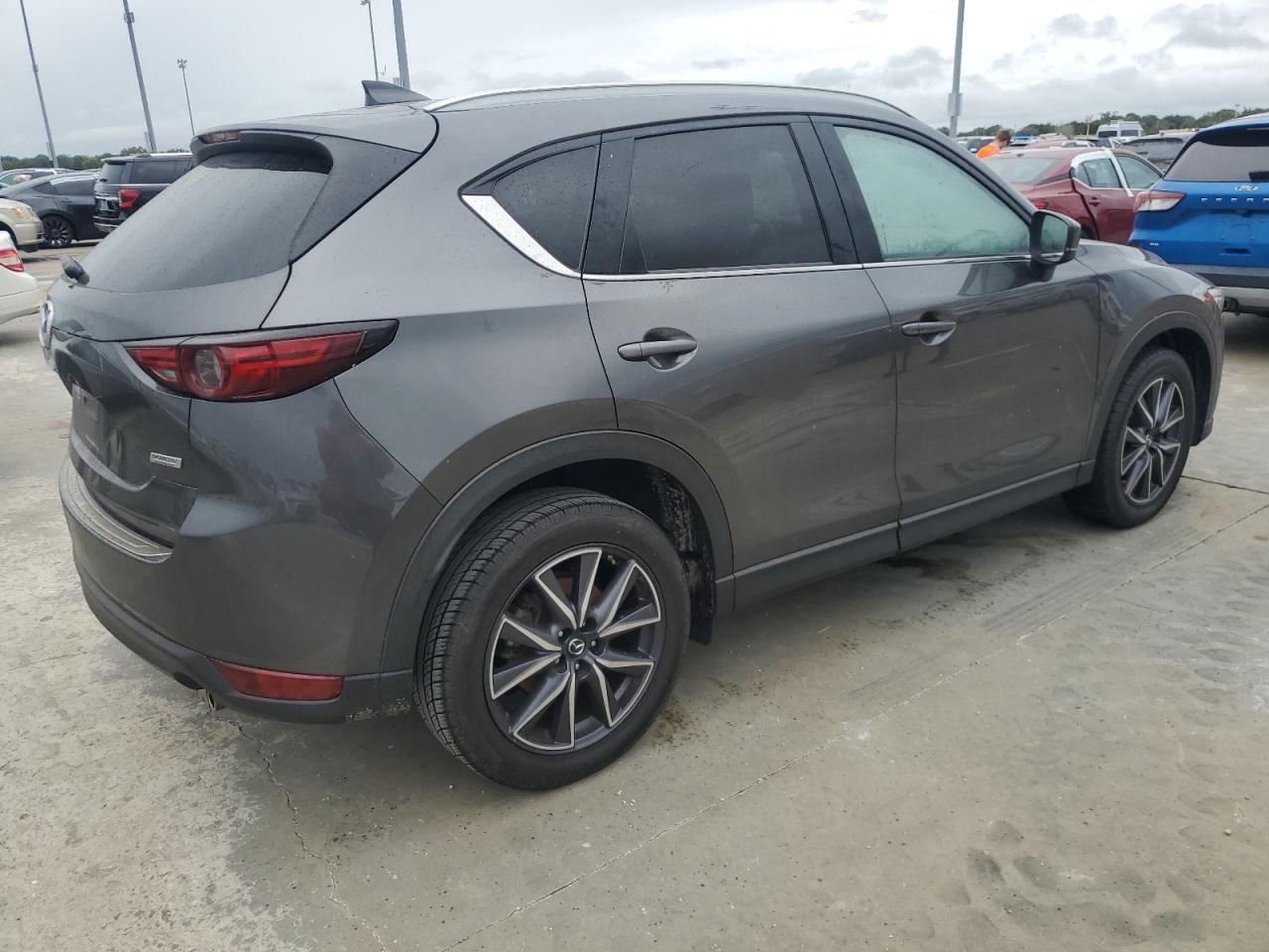2018 Mazda CX-5 VIN JM3KFADM5J1402898 Copart auction photo, water/flood damage thumbnail 3