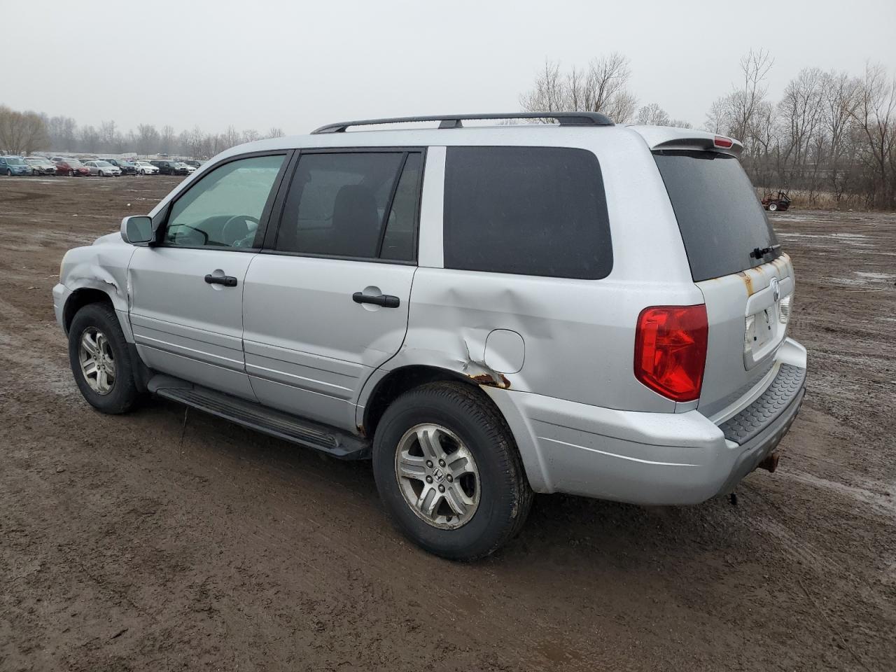 2003 Honda Pilot VIN 2HKYF18543H589844 Copart auction photo, front end / rear end damage thumbnail 2