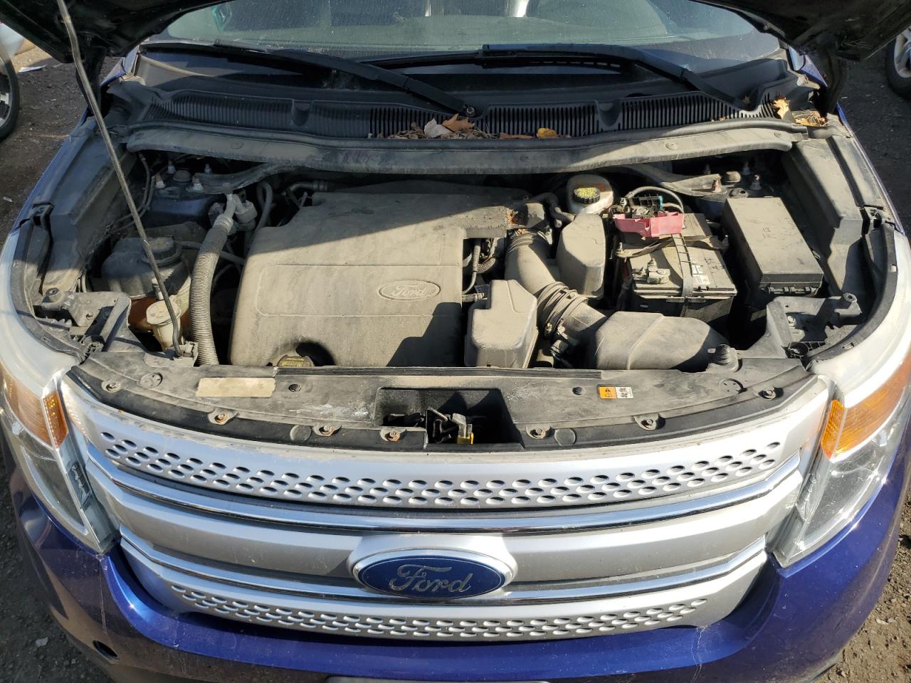 2013 Ford Explorer VIN 1FM5K8D87DGB76910 Copart auction photo, all over damage thumbnail 12