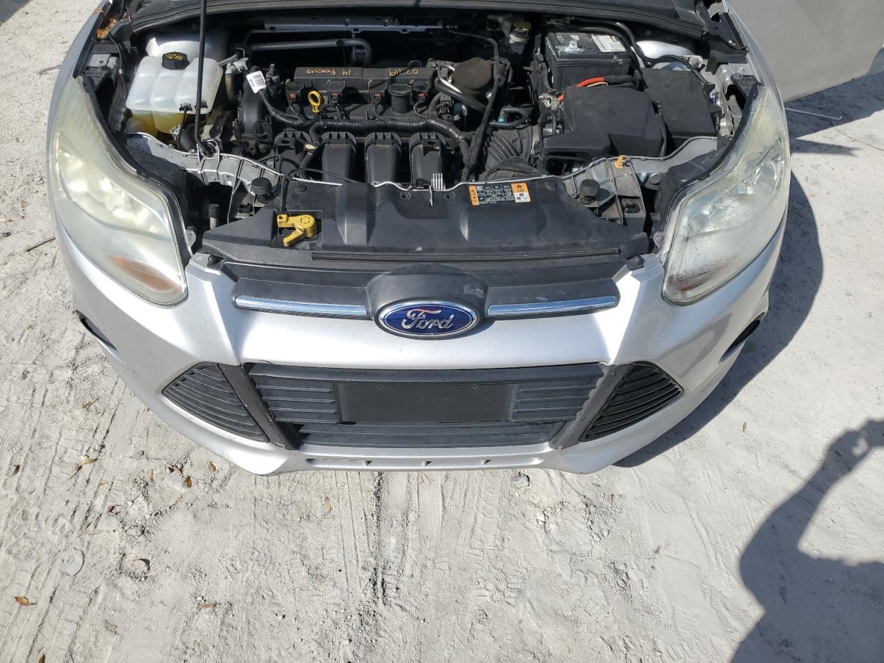 2014 Ford Focus VIN 1FADP3F2XEL417547 Copart auction photo, normal wear damage thumbnail 11
