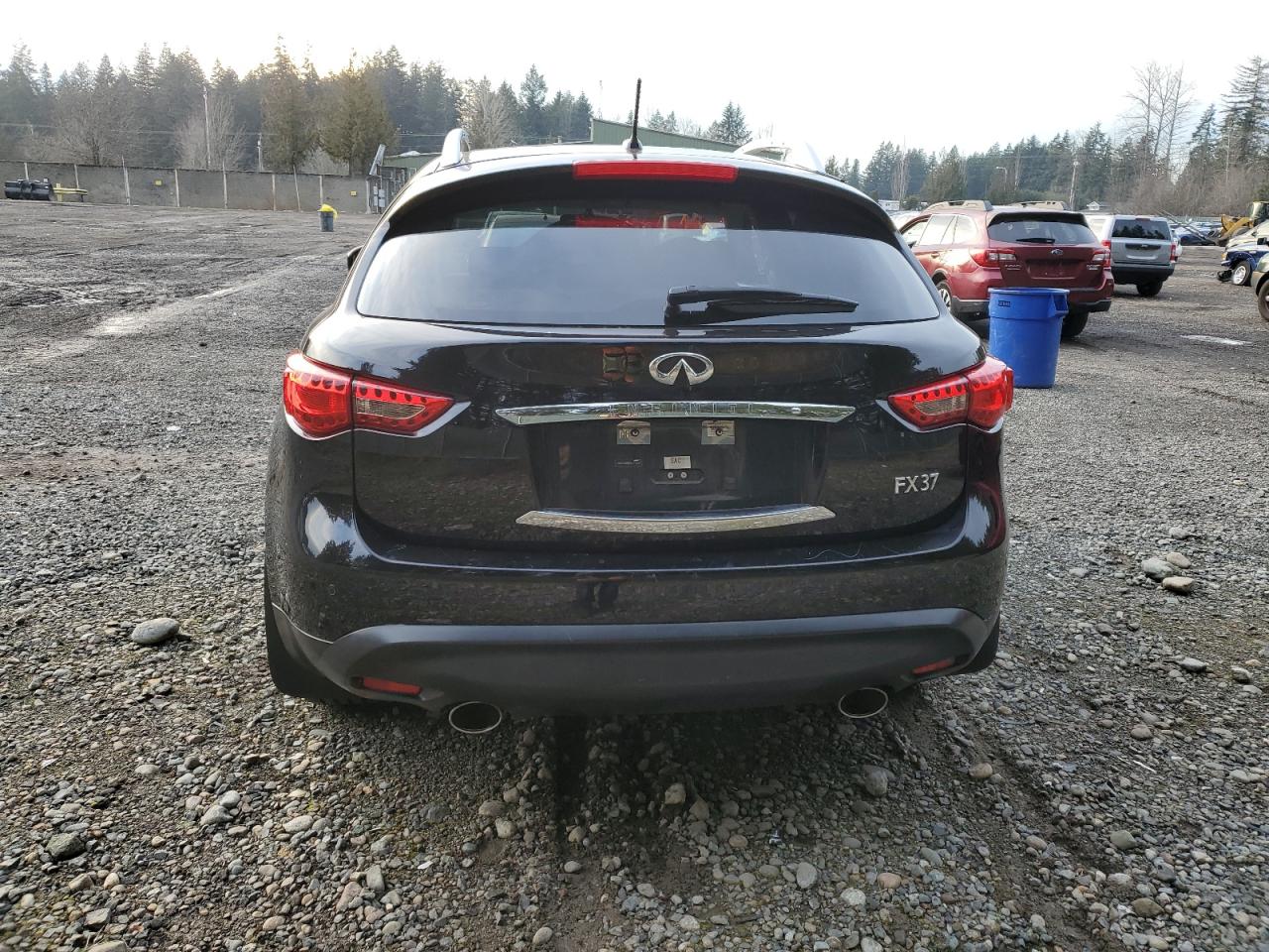 2013 Infiniti FX VIN JN8CS1MW5DM173527 Copart auction photo, front end damage thumbnail 6