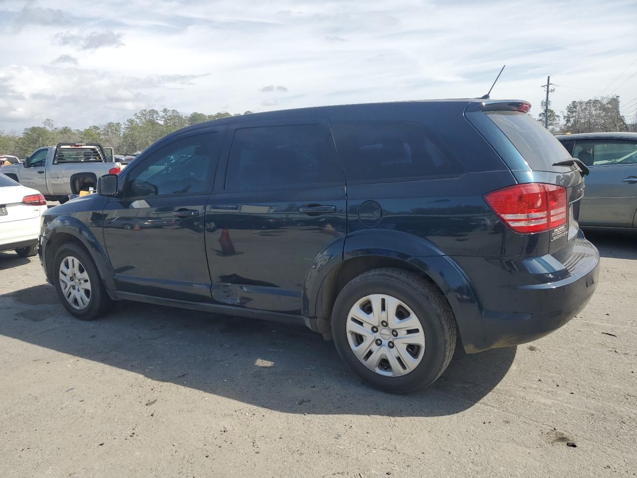 2015 Dodge Journey VIN 3C4PDCAB2FT683545 Copart auction photo, mechanical / side damage thumbnail 2