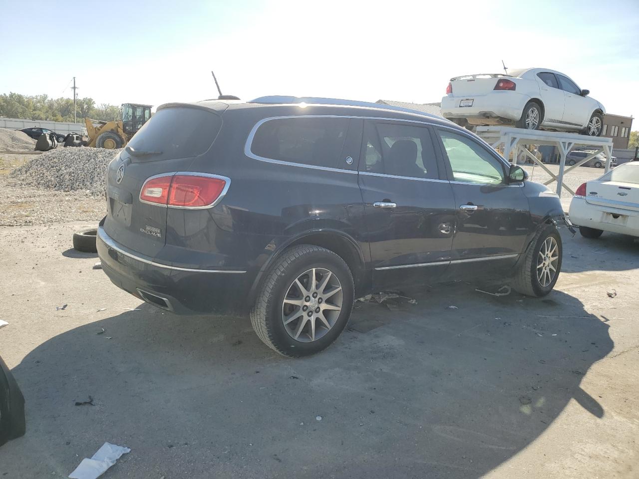 2017 Buick Enclave VIN 5GAKRAKD4HJ277360 Copart auction photo, frame damage / front end damage thumbnail 3
