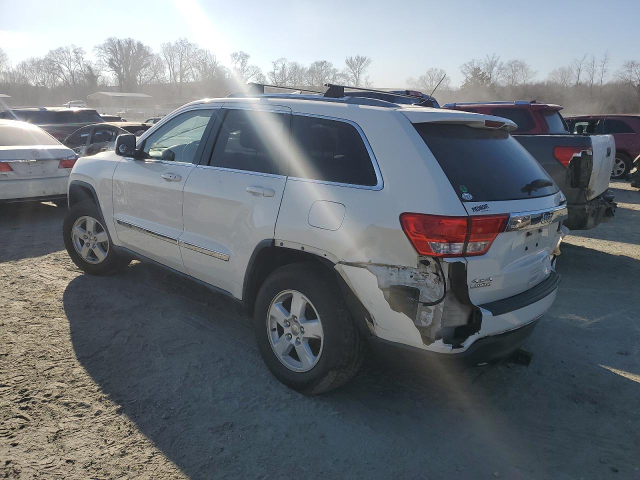 2012 Jeep Grand Cherokee VIN 1C4RJFAG0CC201435 Copart auction photo, rear end damage thumbnail 2