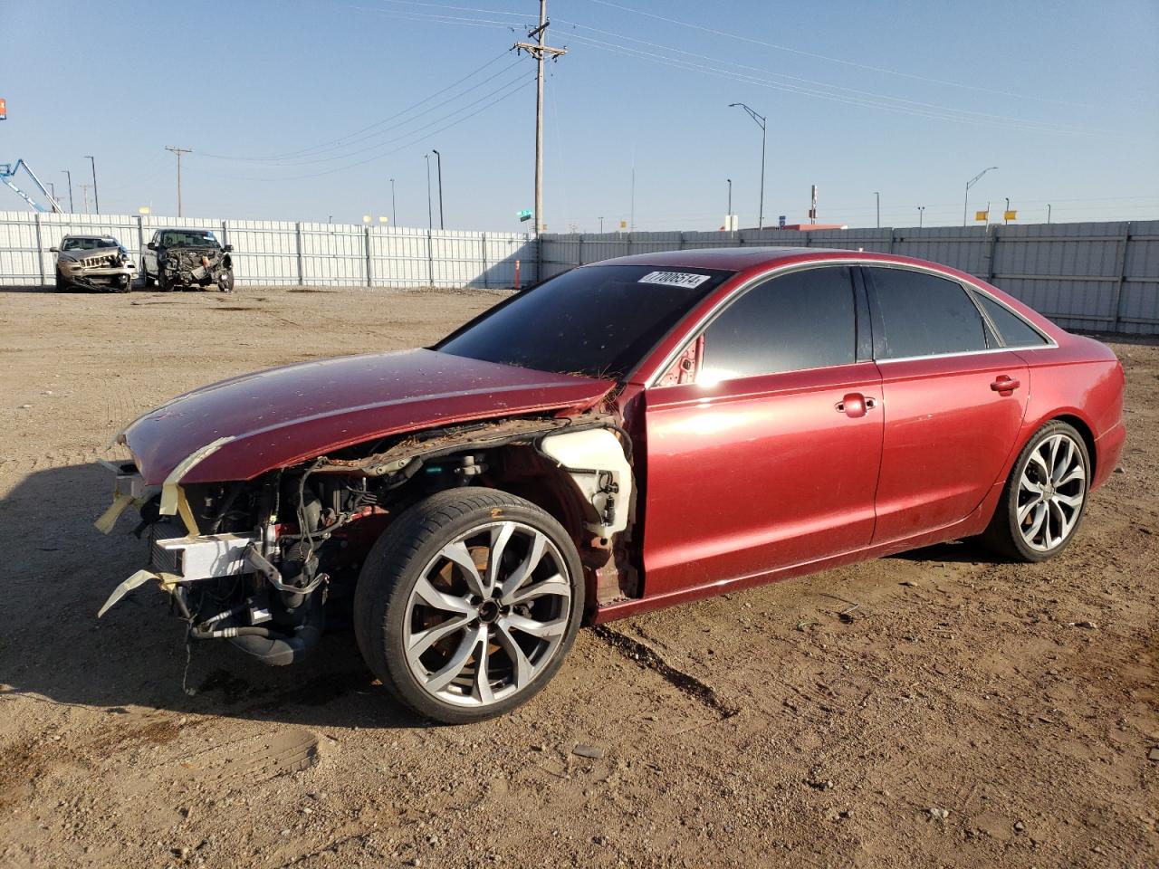 2014 Audi A6 VIN WAUGFAFC9EN048382