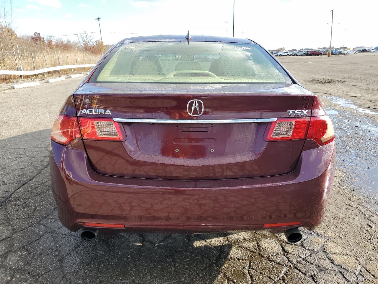 2012 Acura TSX VIN JH4CU2F65CC031125 Copart auction photo, minor dent/scratches damage thumbnail 6