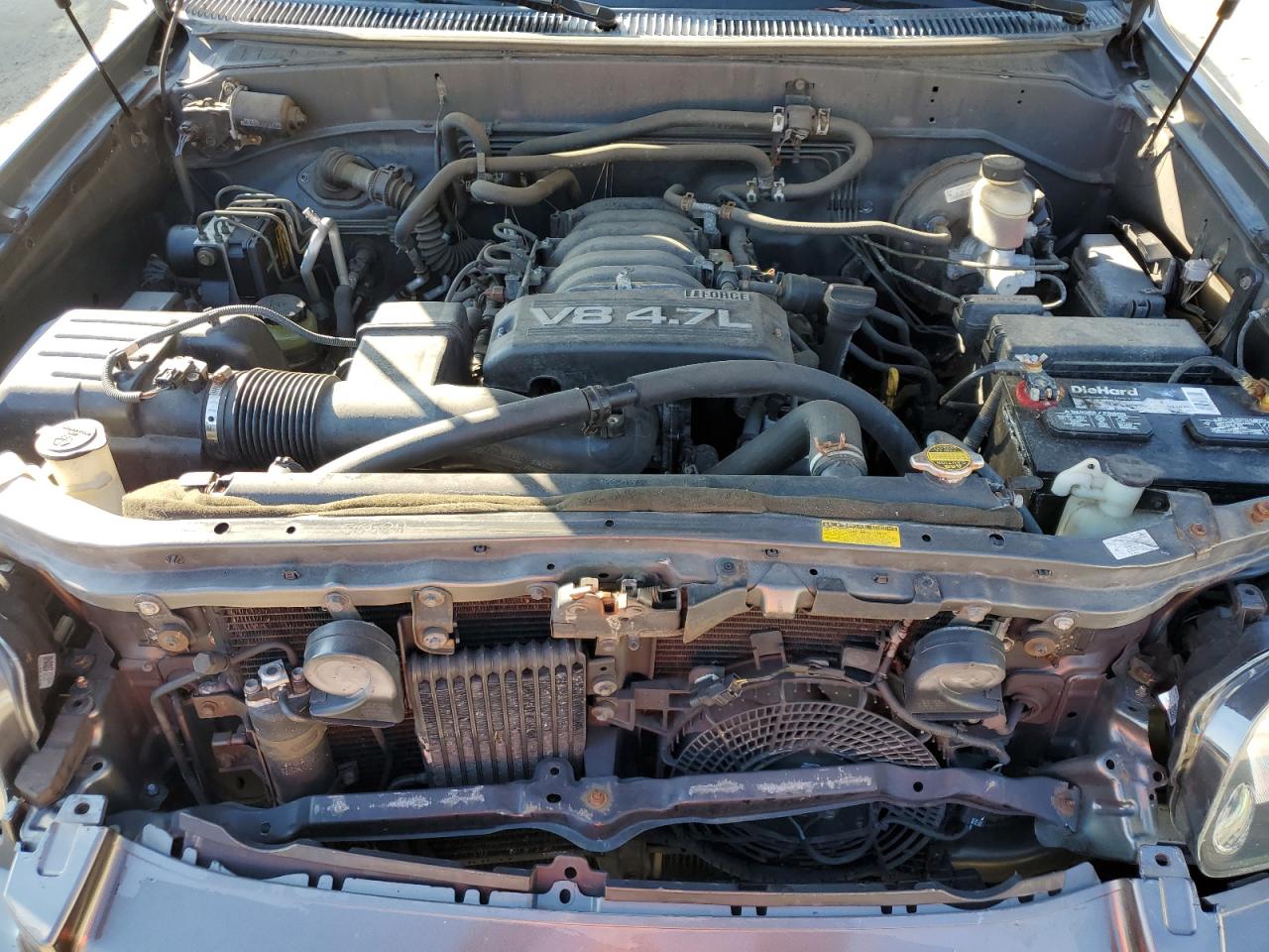 2006 Toyota Sequoia VIN 5TDBT48AX6S258746 Copart auction photo, front end / rear end damage thumbnail 12