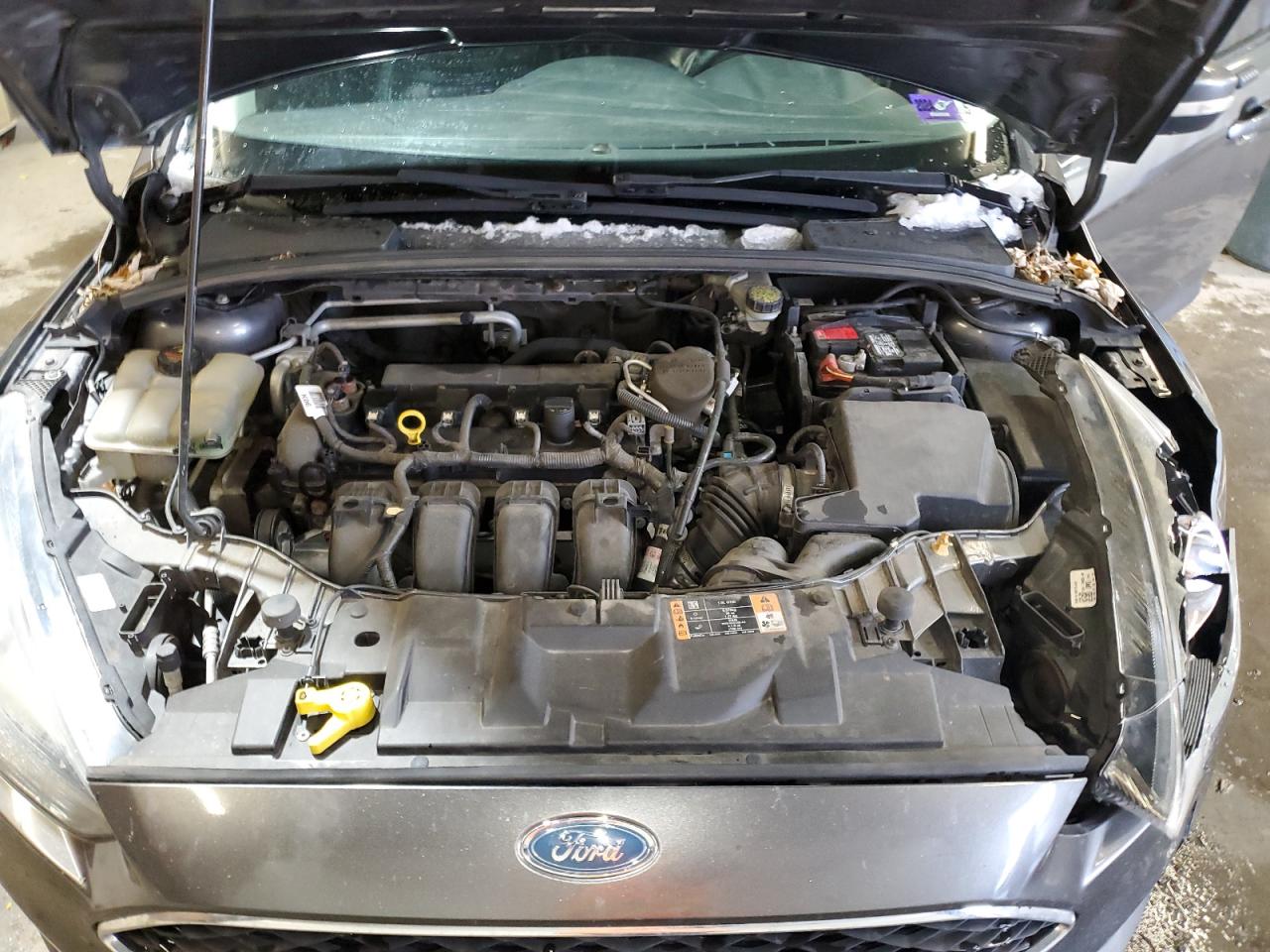 2015 Ford Focus VIN 1FADP3F29FL333737 Copart auction photo, front end / side damage thumbnail 11