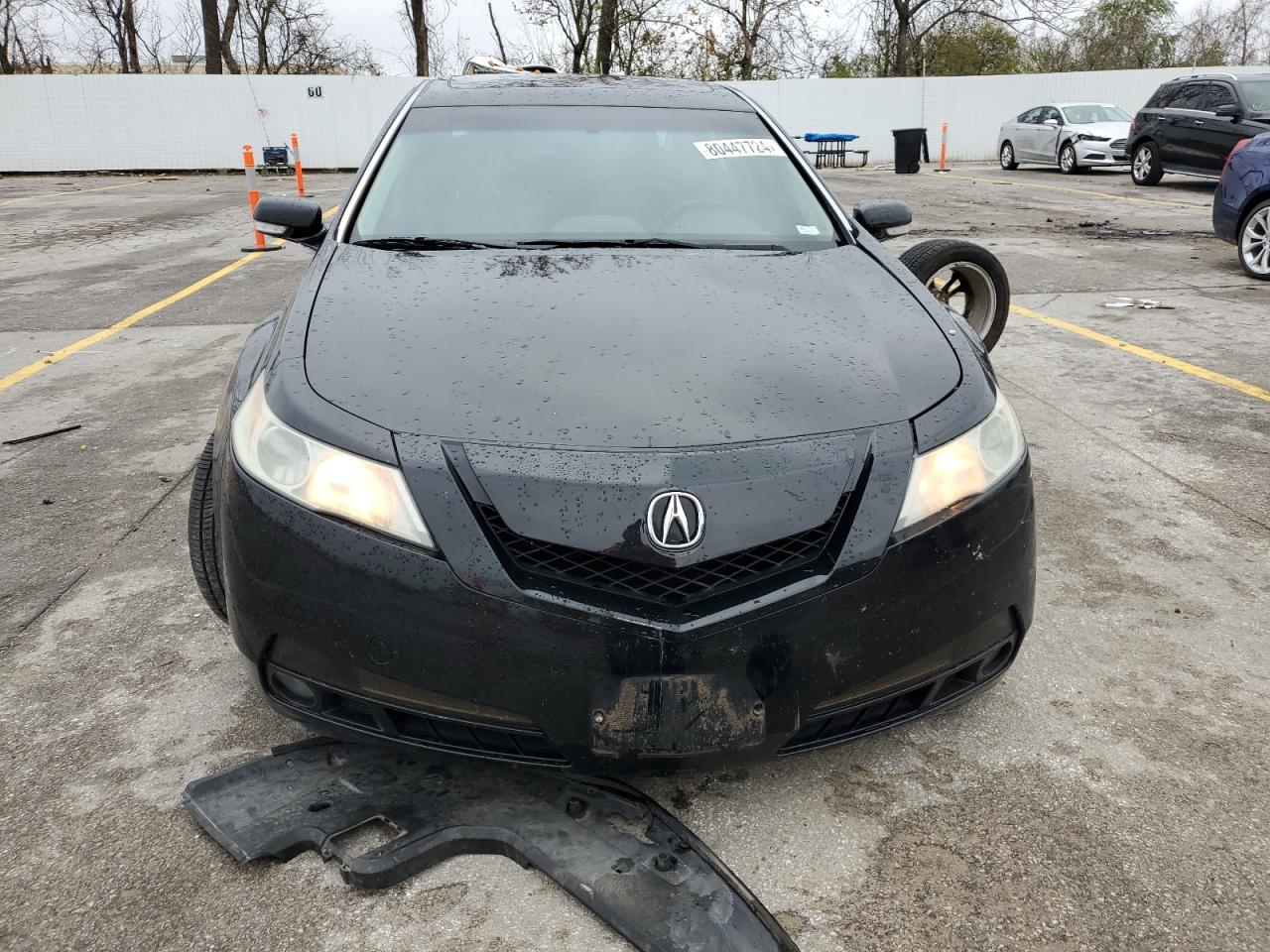 2010 Acura TL VIN 19UUA8F52AA024412 Copart auction photo, front end / undercarriage damage thumbnail 5