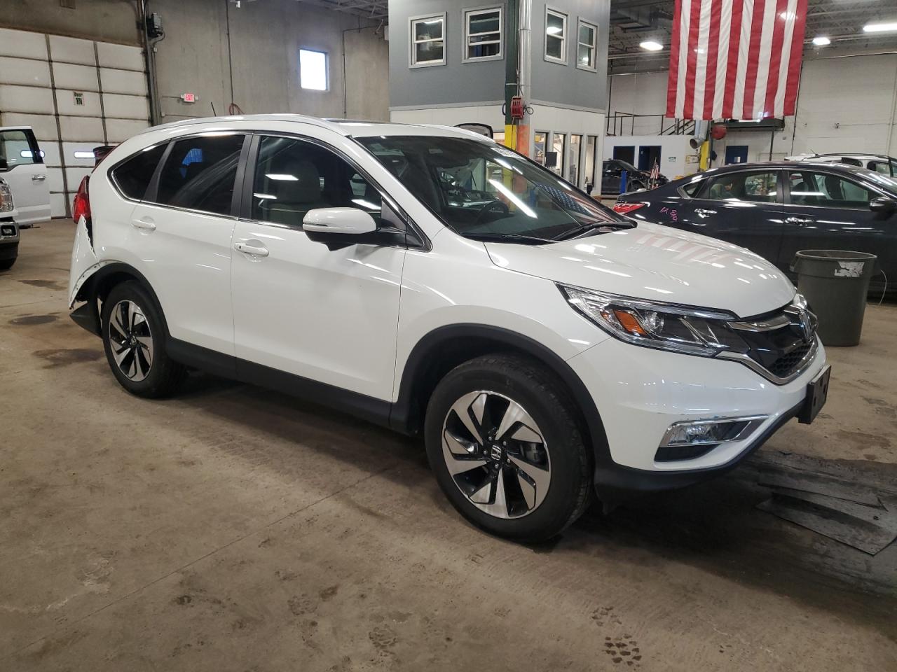 2016 Honda CR-V VIN 5J6RM4H93GL047130 Copart auction photo, rear end damage thumbnail 4