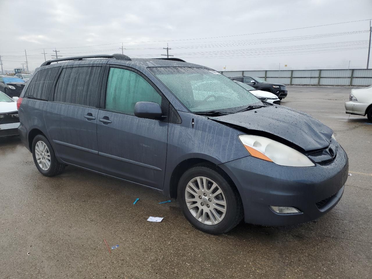 2009 Toyota Sienna VIN 5TDZK22C39S259399 Copart auction photo, front end damage thumbnail 4