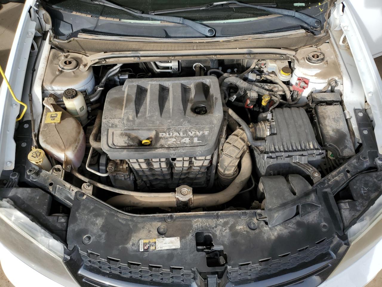 2014 Dodge Avenger VIN 1C3CDZCB8EN234968 Copart auction photo, undercarriage damage thumbnail 12