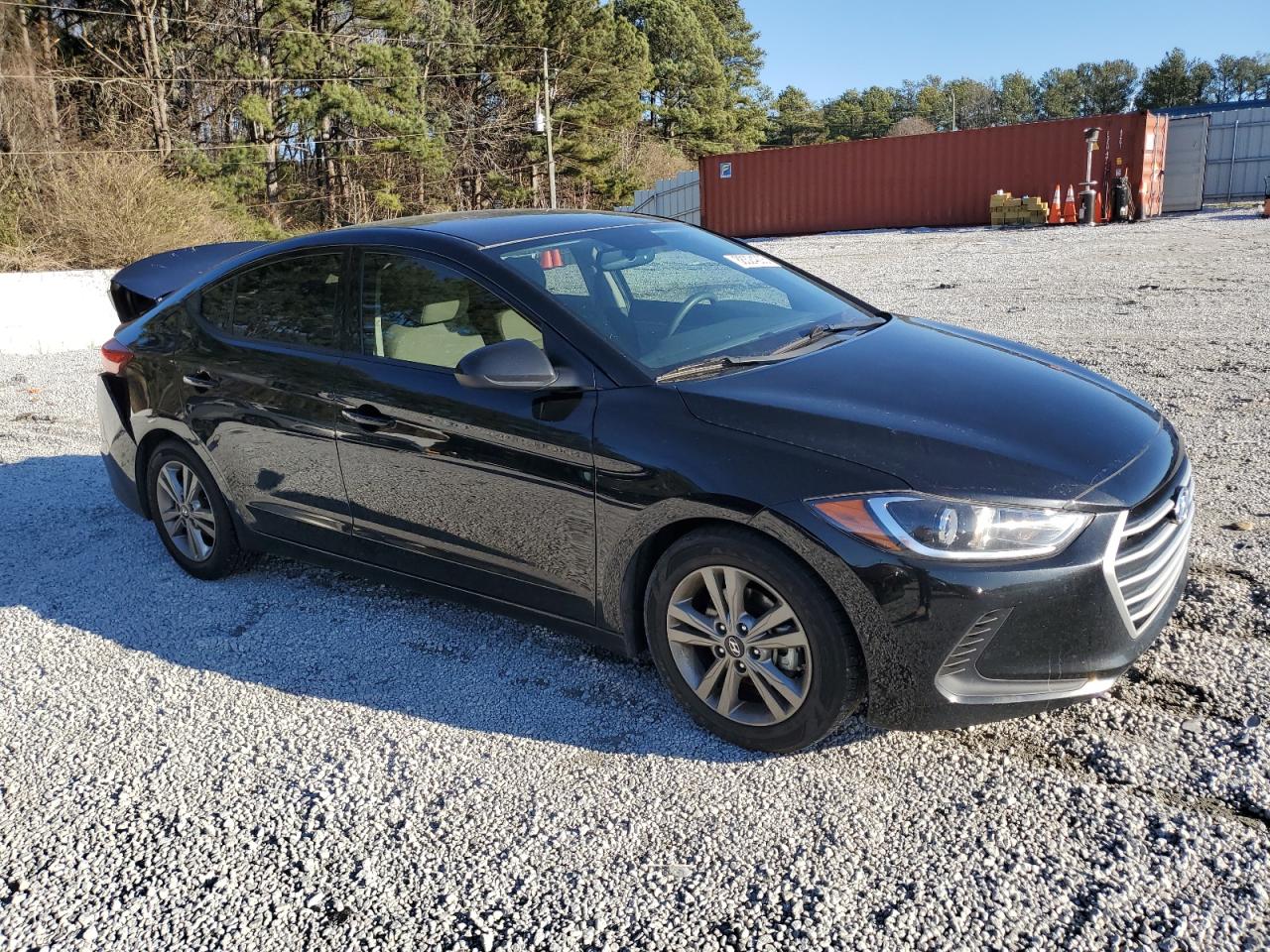 2018 Hyundai Elantra VIN 5NPD84LF7JH391699 Copart auction photo, rear end damage thumbnail 4
