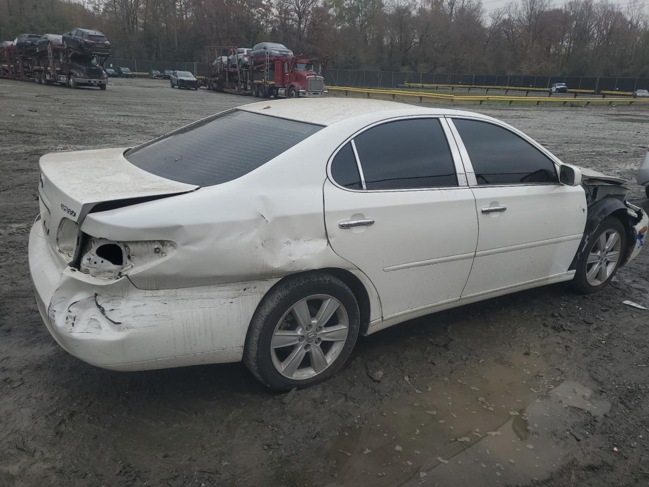 2006 Lexus ES VIN JTHBA30G165170799 Copart auction photo, front end / rear end damage thumbnail 3