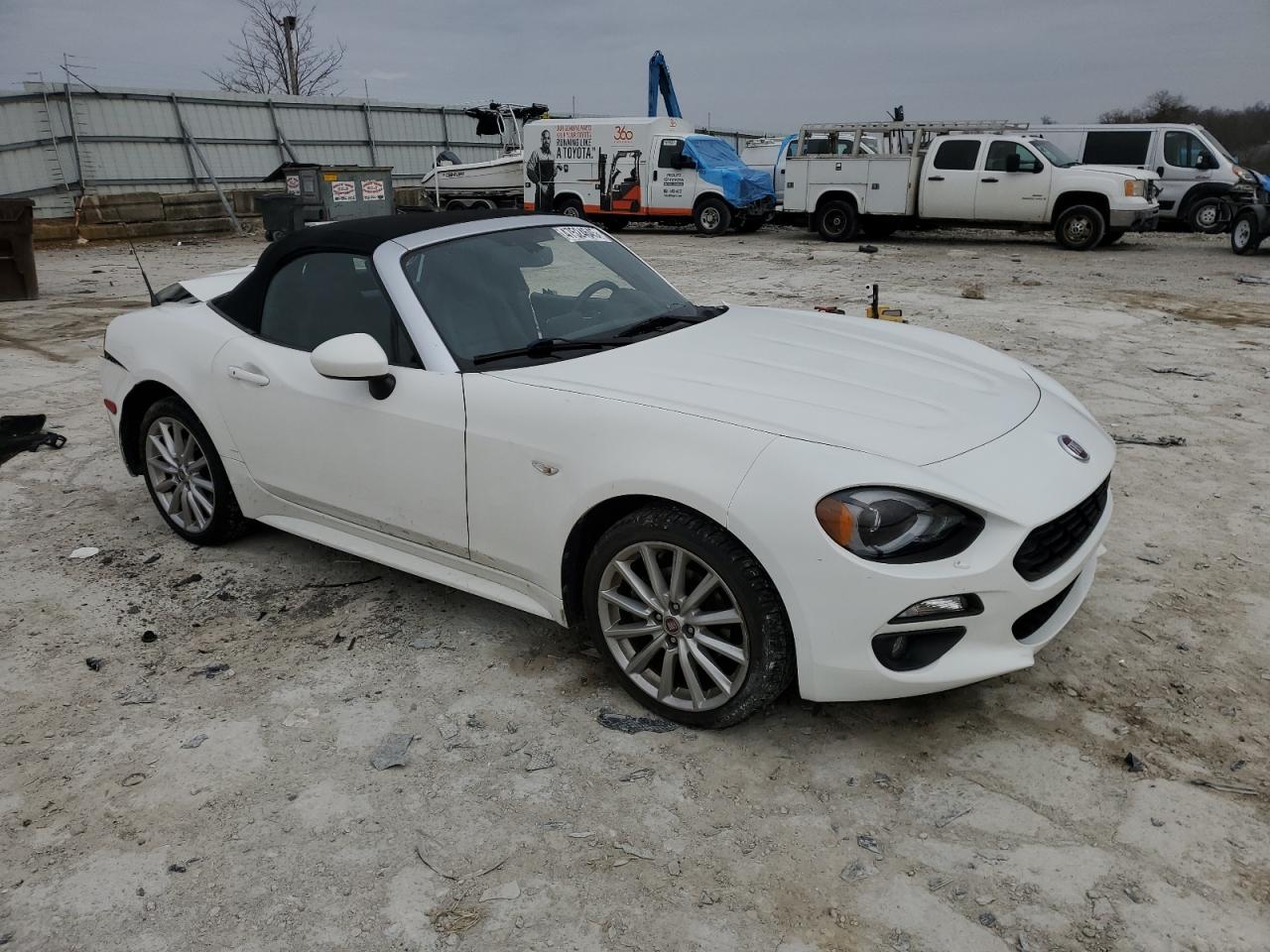 2020 Fiat 124 Spider VIN JC1NFAEK1L0144470 Copart auction photo, side / rear end damage thumbnail 4