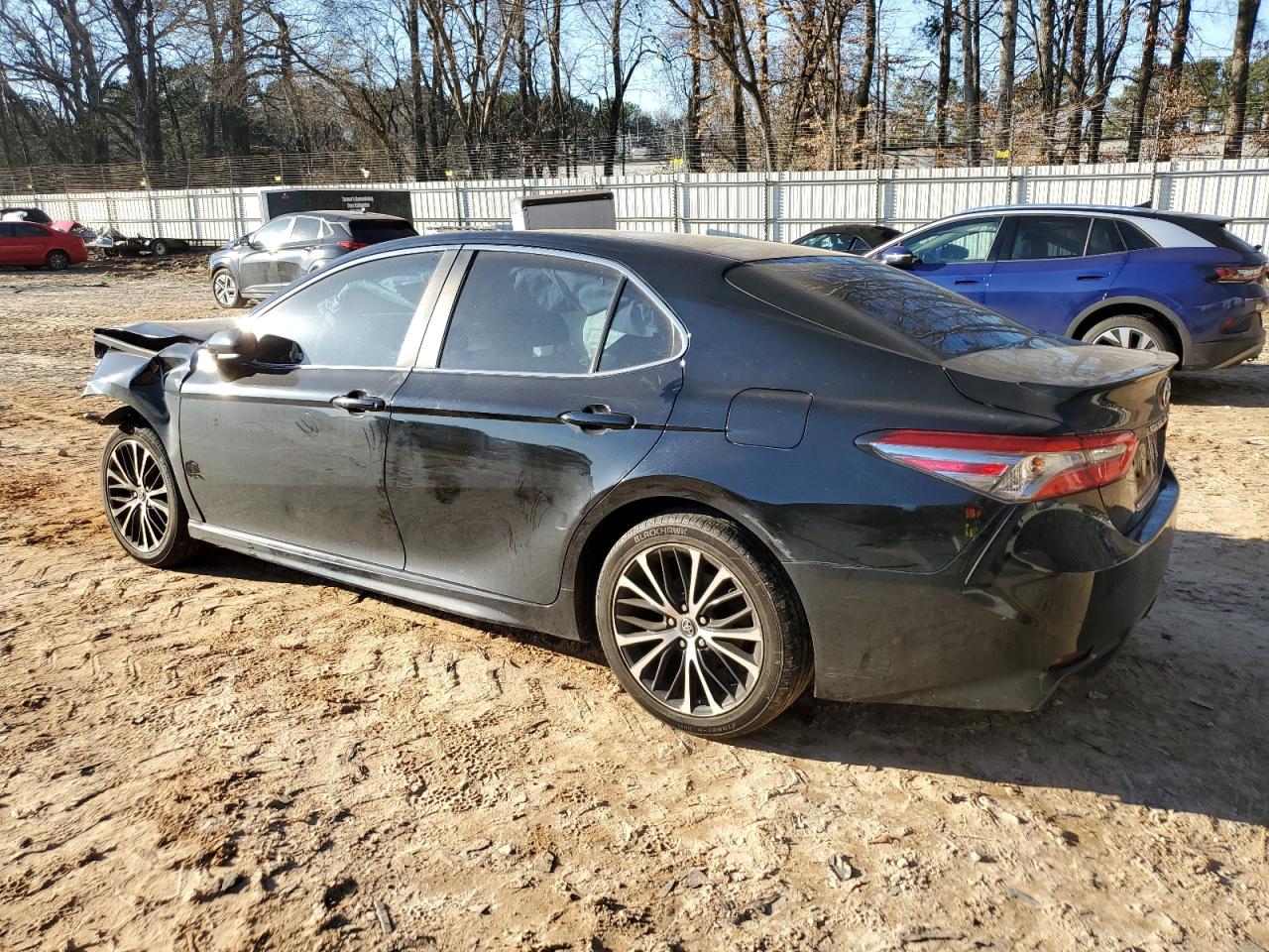 2018 Toyota Camry VIN 4T1B11HKXJU045552 Copart auction photo, front end damage thumbnail 2