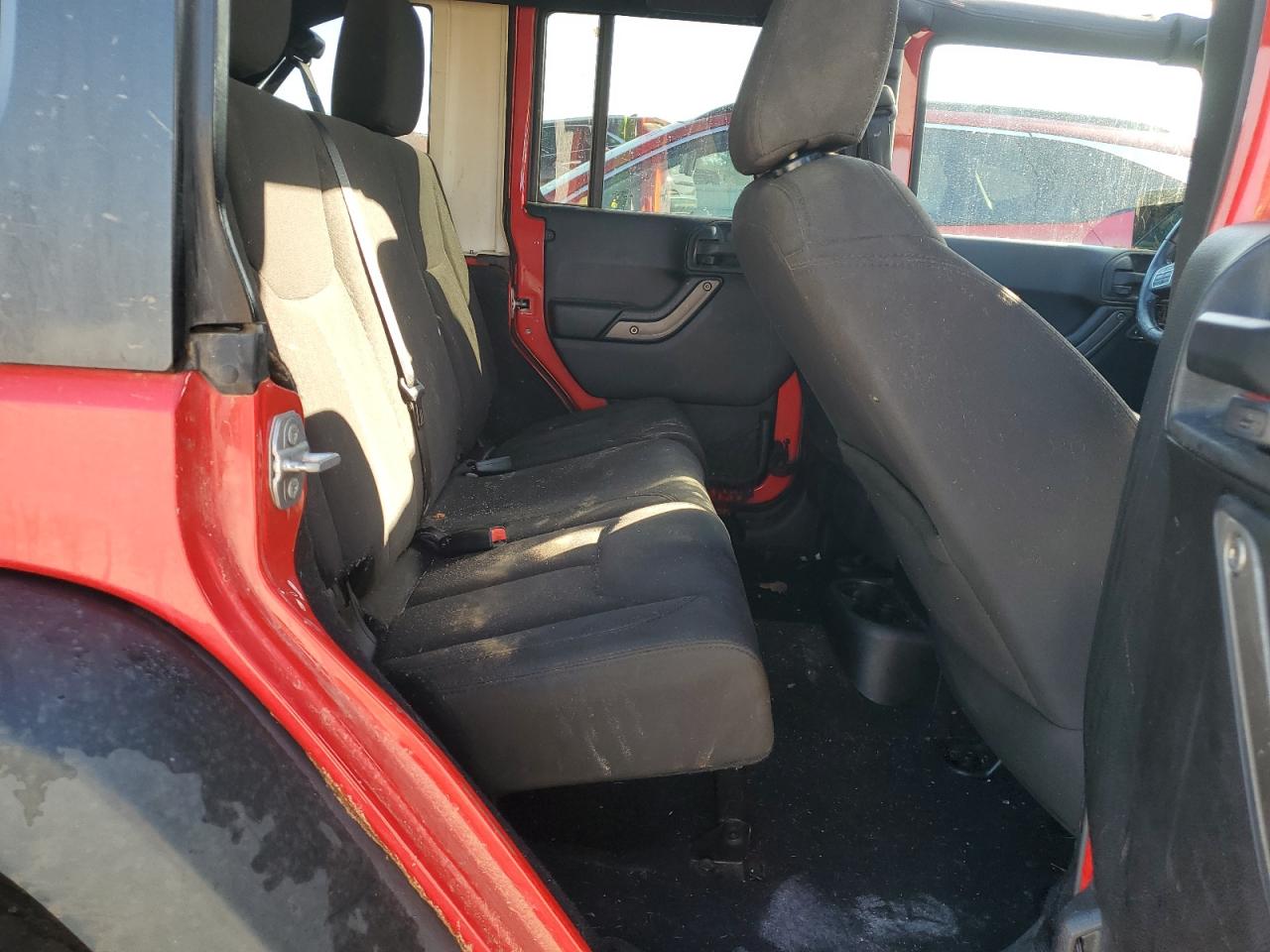 2015 Jeep Wrangler VIN 1C4BJWDG0FL657355 Copart auction photo, all over damage thumbnail 10