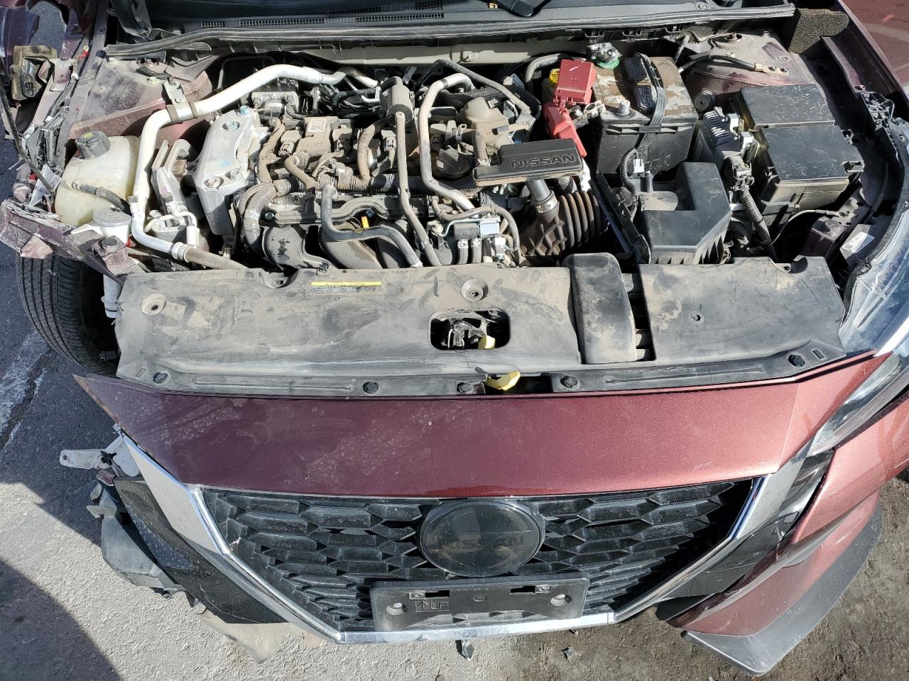 2022 Nissan Sentra VIN 3N1AB8CV0NY264839 Copart auction photo, front end / undercarriage damage thumbnail 12