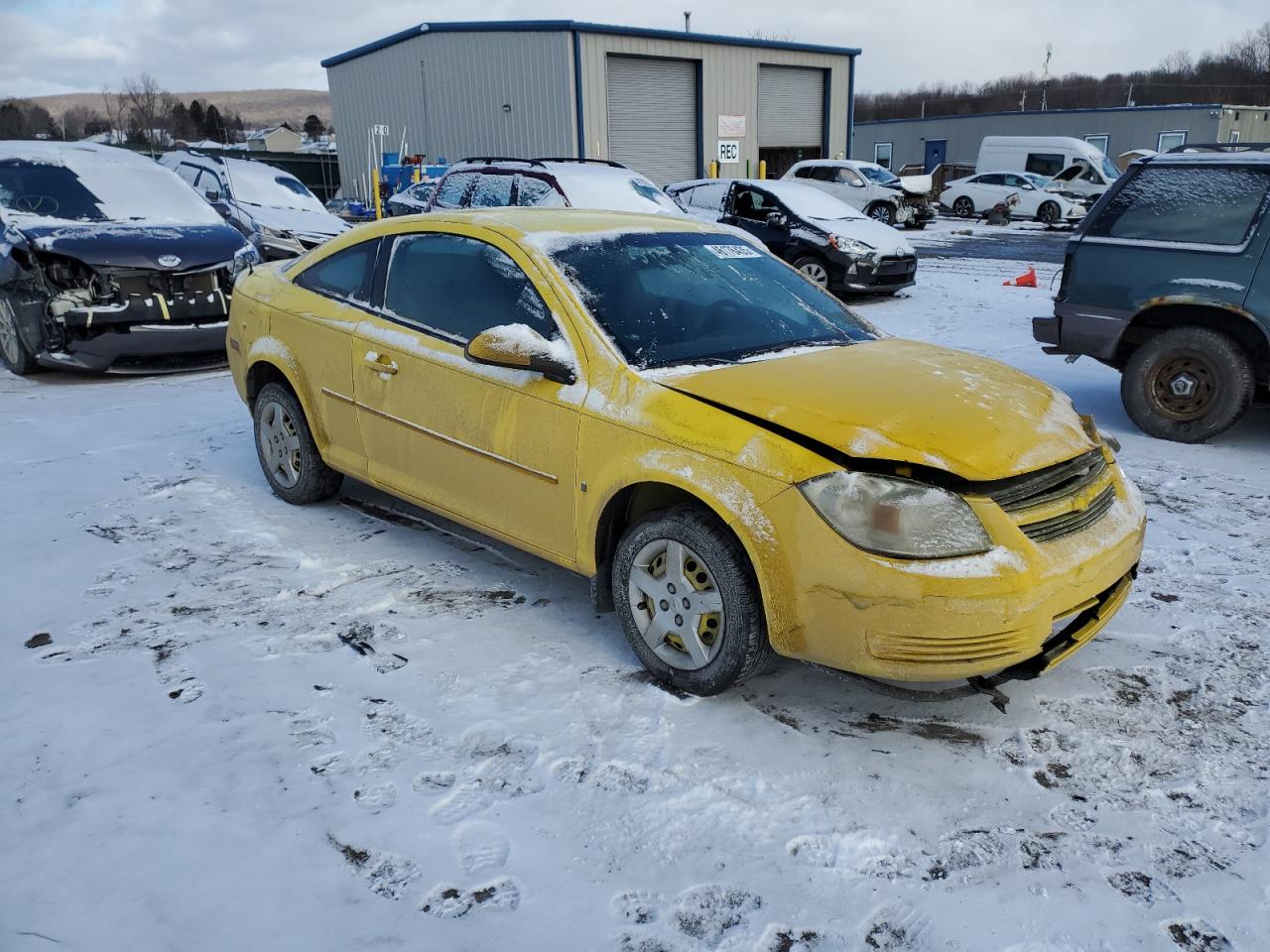 2008 Chevrolet Cobalt VIN 1G1AL18FX87249704 Copart auction photo, front end damage thumbnail 4