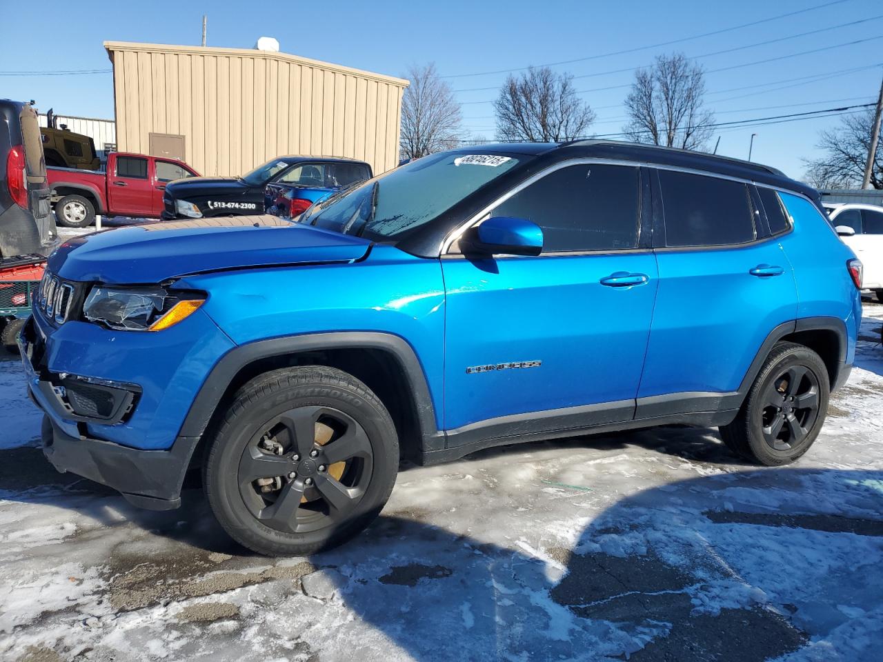 2018 Jeep Compass VIN 3C4NJDBB9JT470749