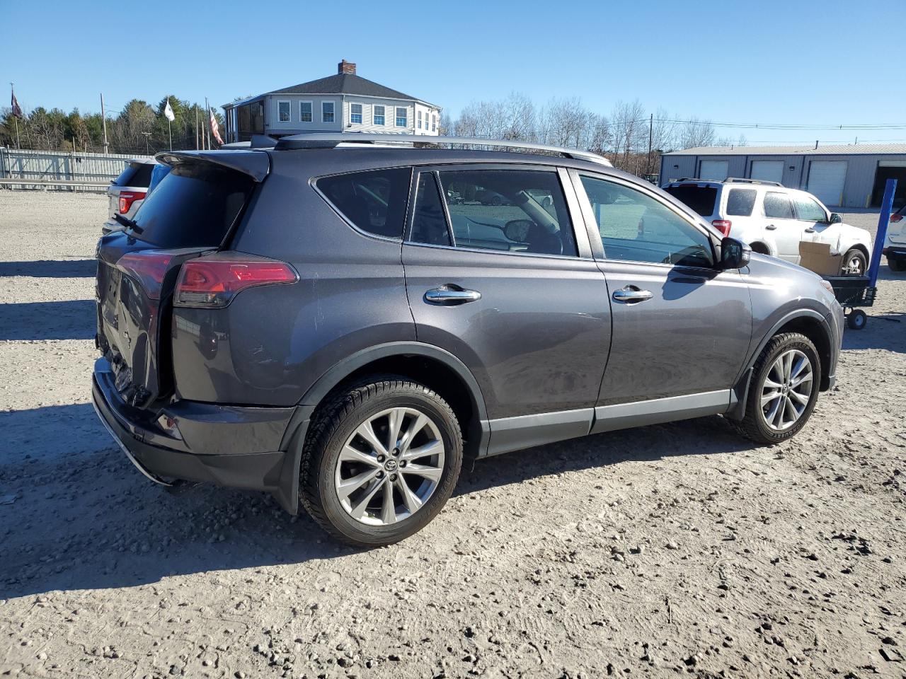 2018 Toyota RAV 4 VIN 2T3DFREV5JW747342 Copart auction photo, rear end / minor dent/scratches damage thumbnail 3