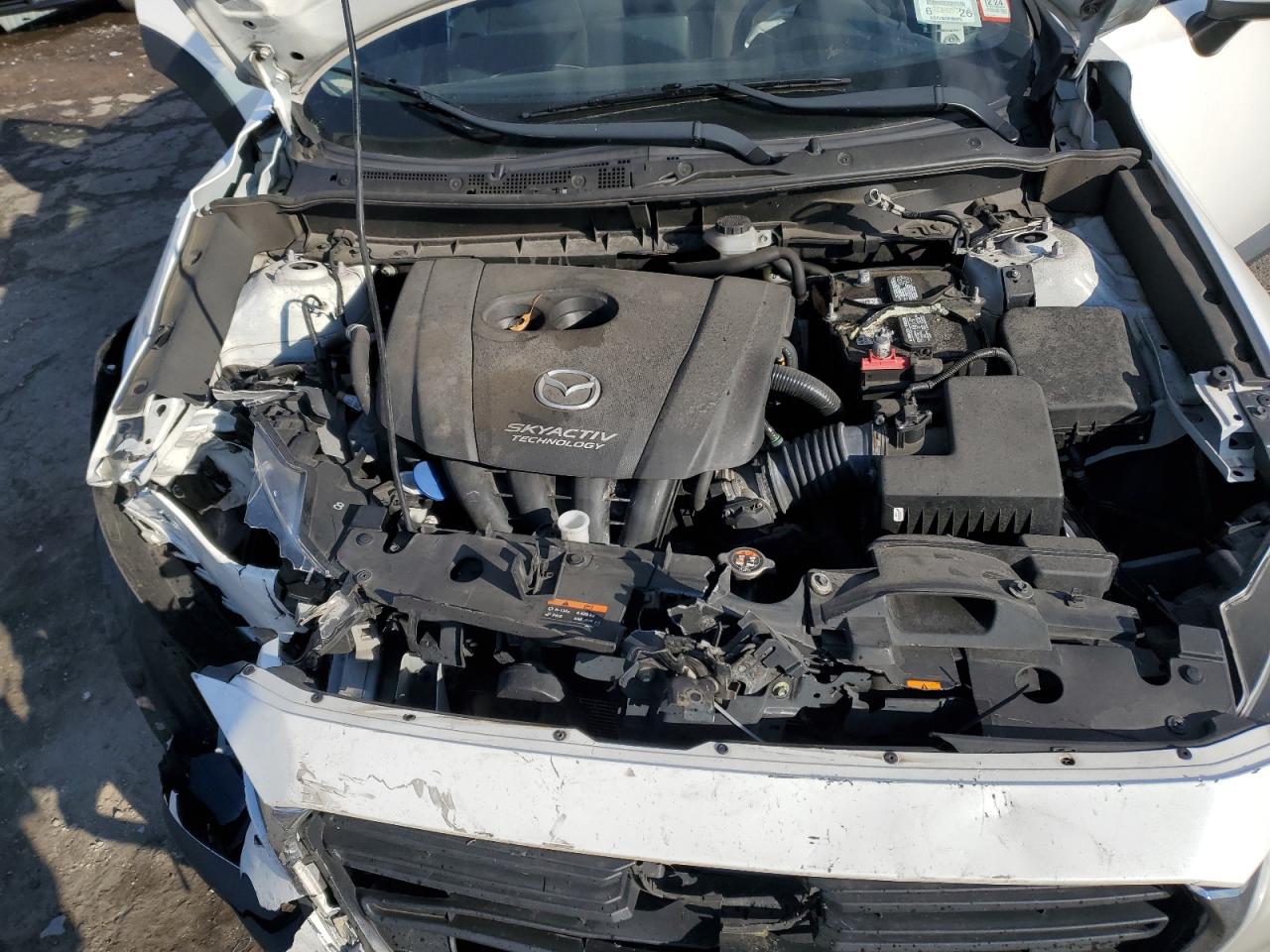 2019 Mazda CX-3 VIN JM1DKDB70K0431874 Copart auction photo, front end / rear end damage thumbnail 12