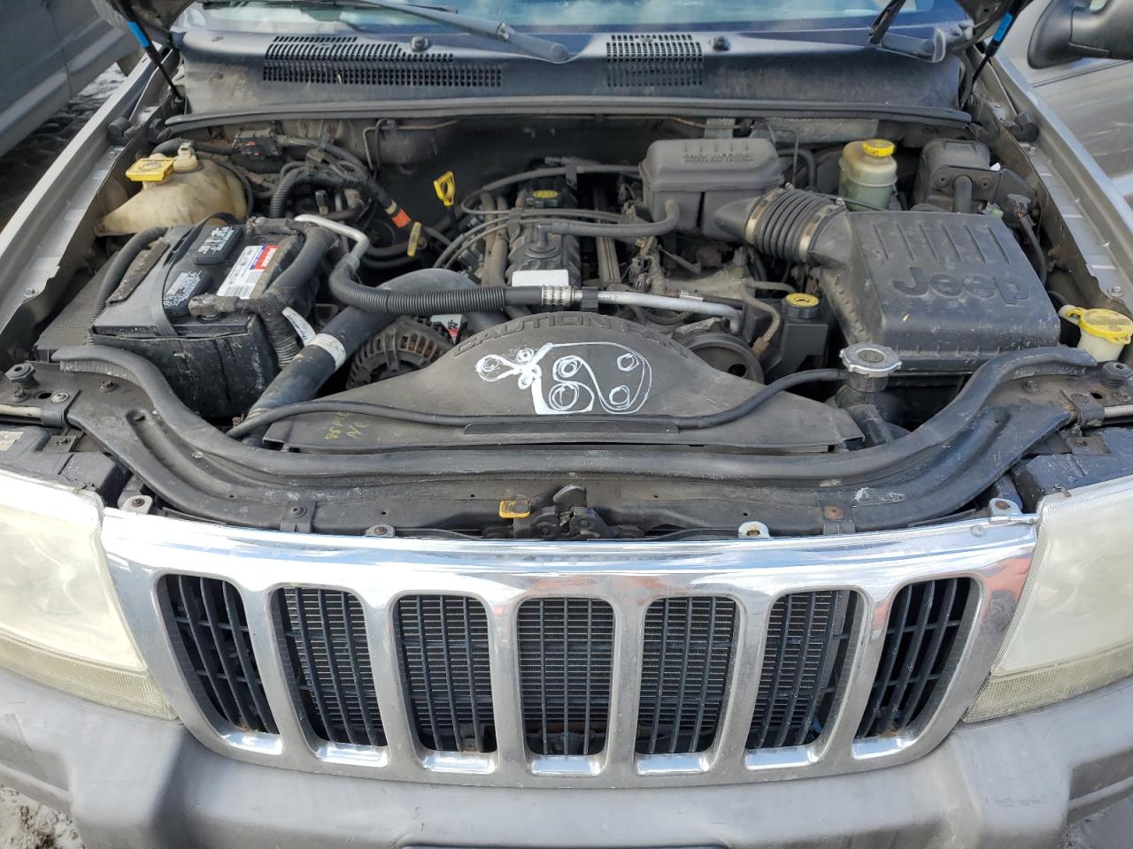 2000 Jeep Grand Cherokee VIN 1J4GW48S4YC318847 Copart auction photo, side damage thumbnail 12