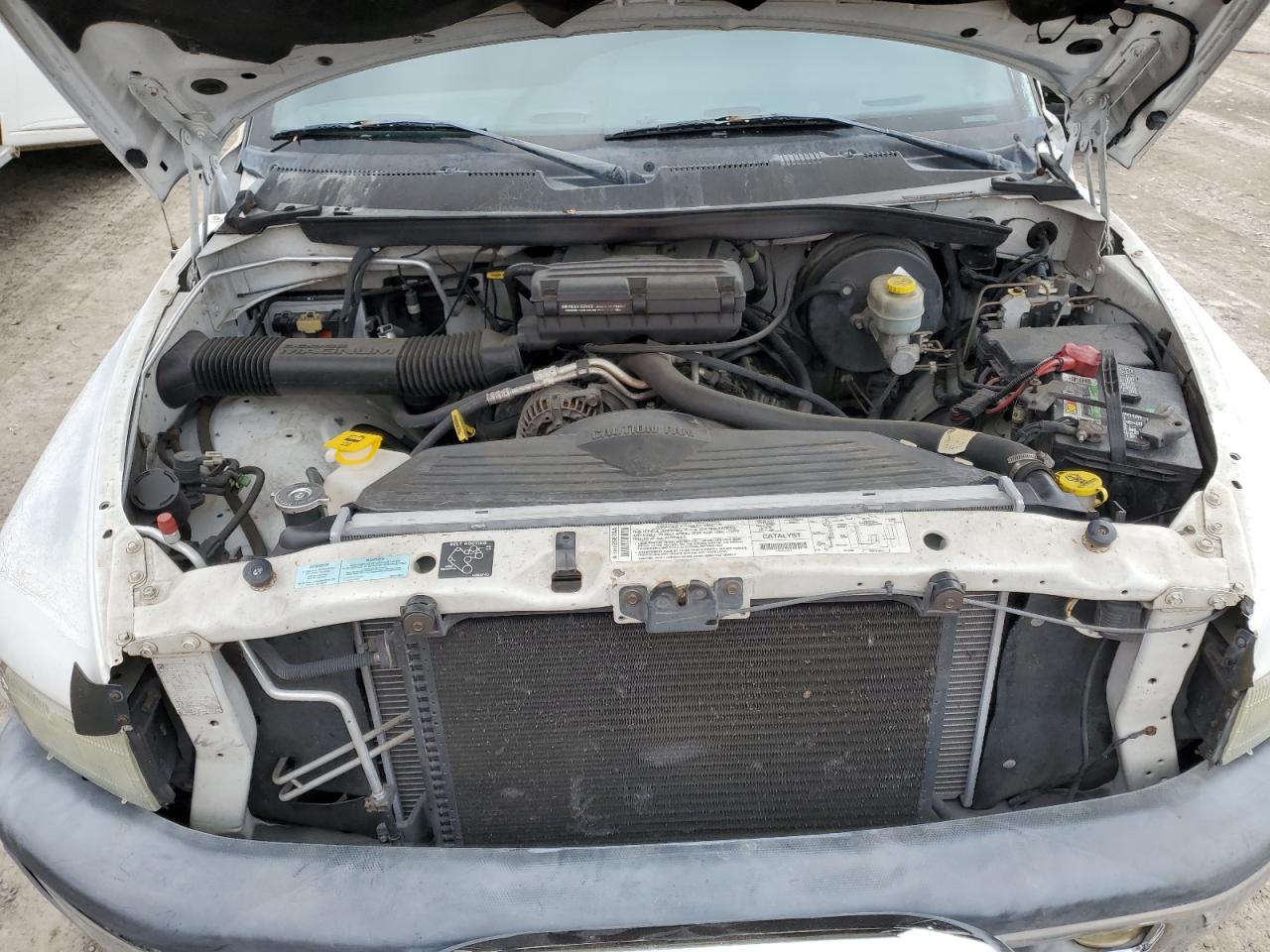 2001 Dodge RAM VIN 3B7HF13Z71G765527 Copart auction photo, all over / undercarriage damage thumbnail 11