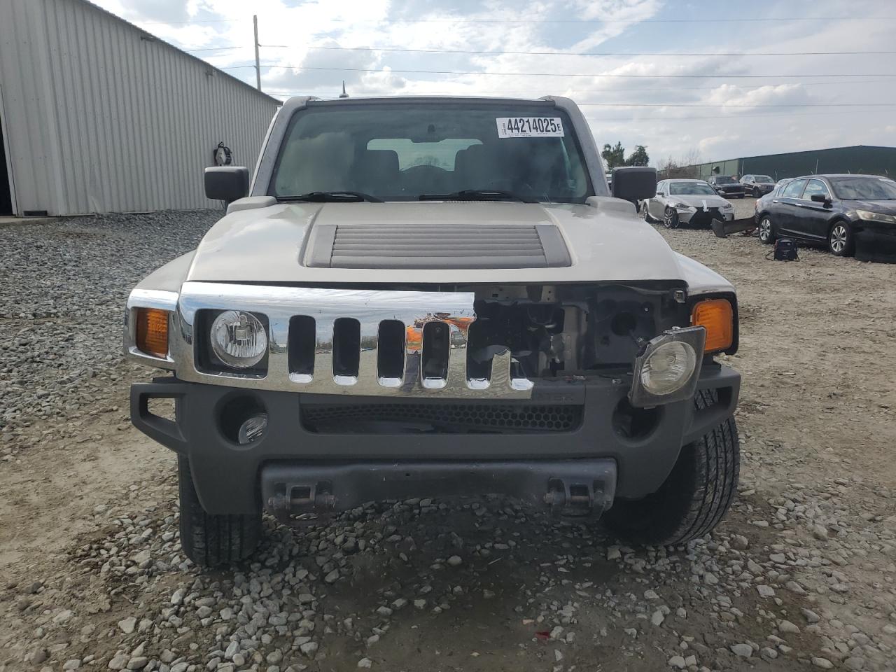2007 Hummer H3 VIN 5GTDN13E578235062 Copart auction photo, front end damage thumbnail 5