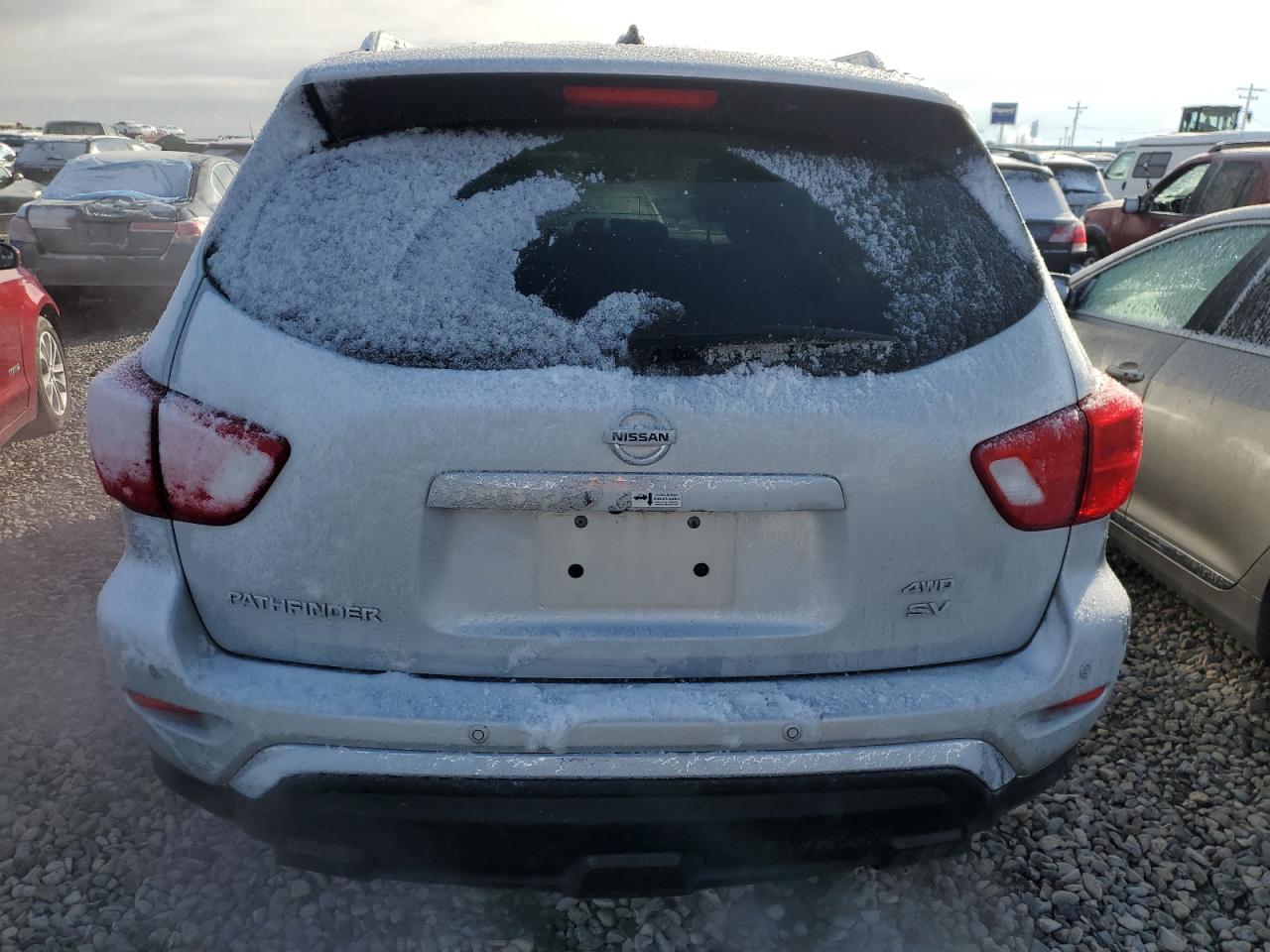 2018 Nissan Pathfinder VIN 5N1DR2MM9JC669685 Copart auction photo, side damage thumbnail 6