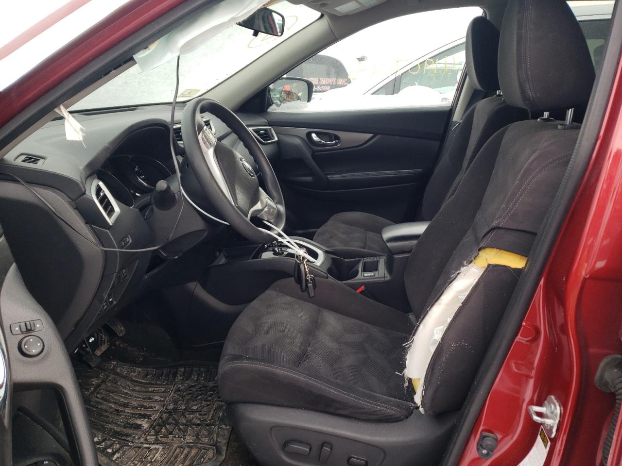 2015 Nissan Rogue VIN KNMAT2MV8FP525224 Copart auction photo, front end / undercarriage damage thumbnail 7