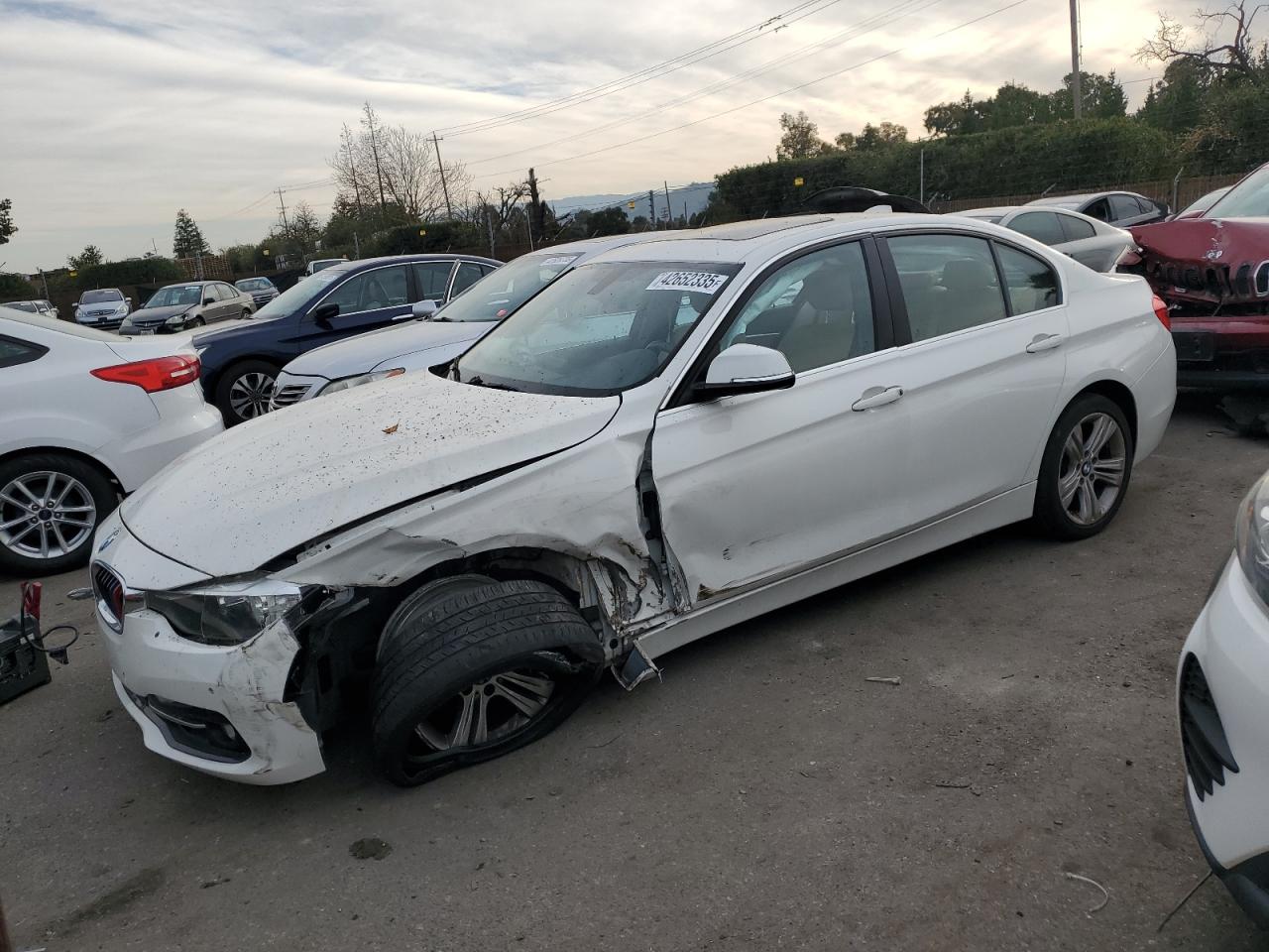 2017 BMW 3er VIN WBA8B9G50HNU49046