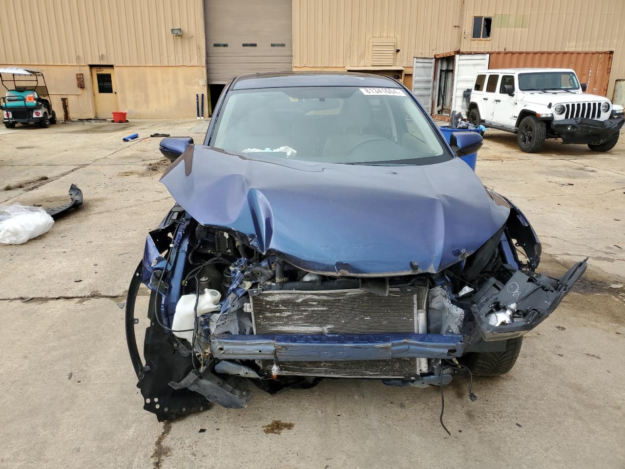 2017 Honda HR-V VIN 3CZRU5H50HG706783 Copart auction photo, front end / side damage thumbnail 5