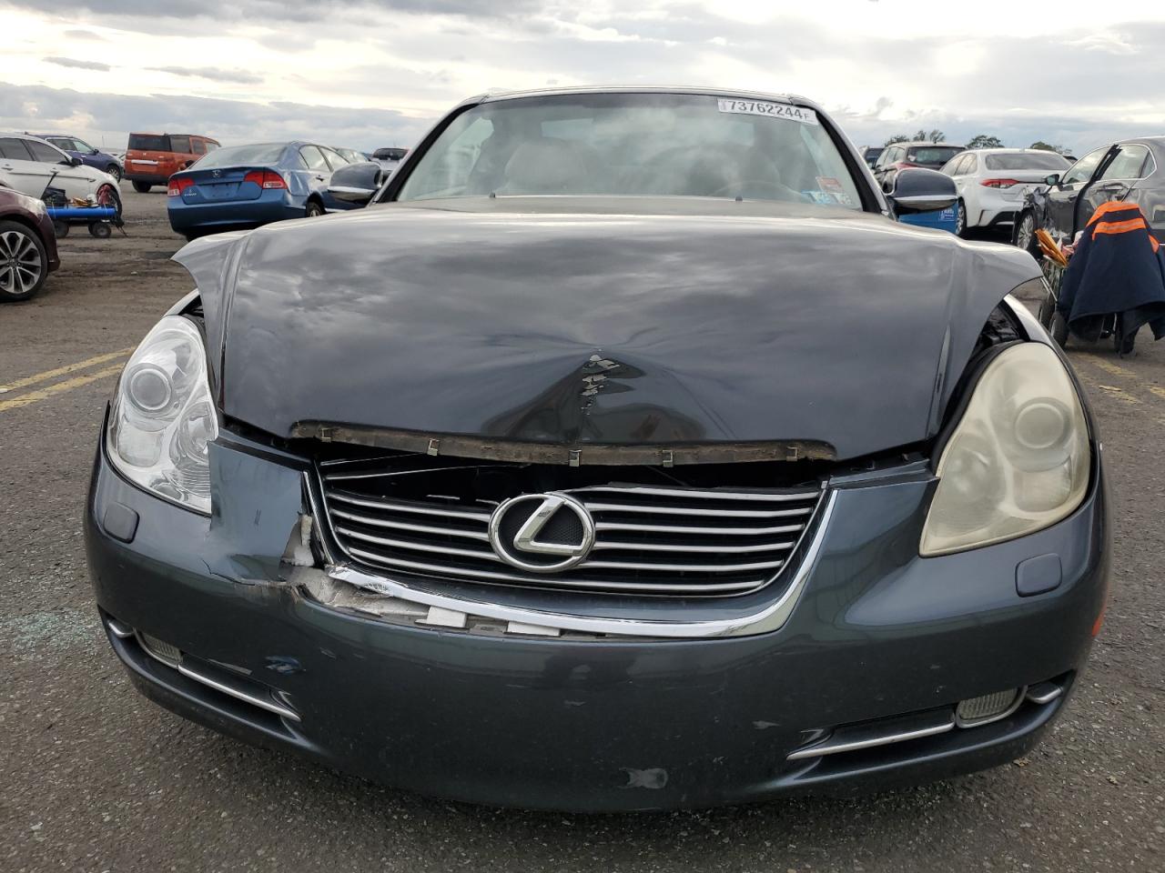 2008 Lexus SC VIN JTHFN45Y889018933 Copart auction photo, front end / rear end damage thumbnail 5