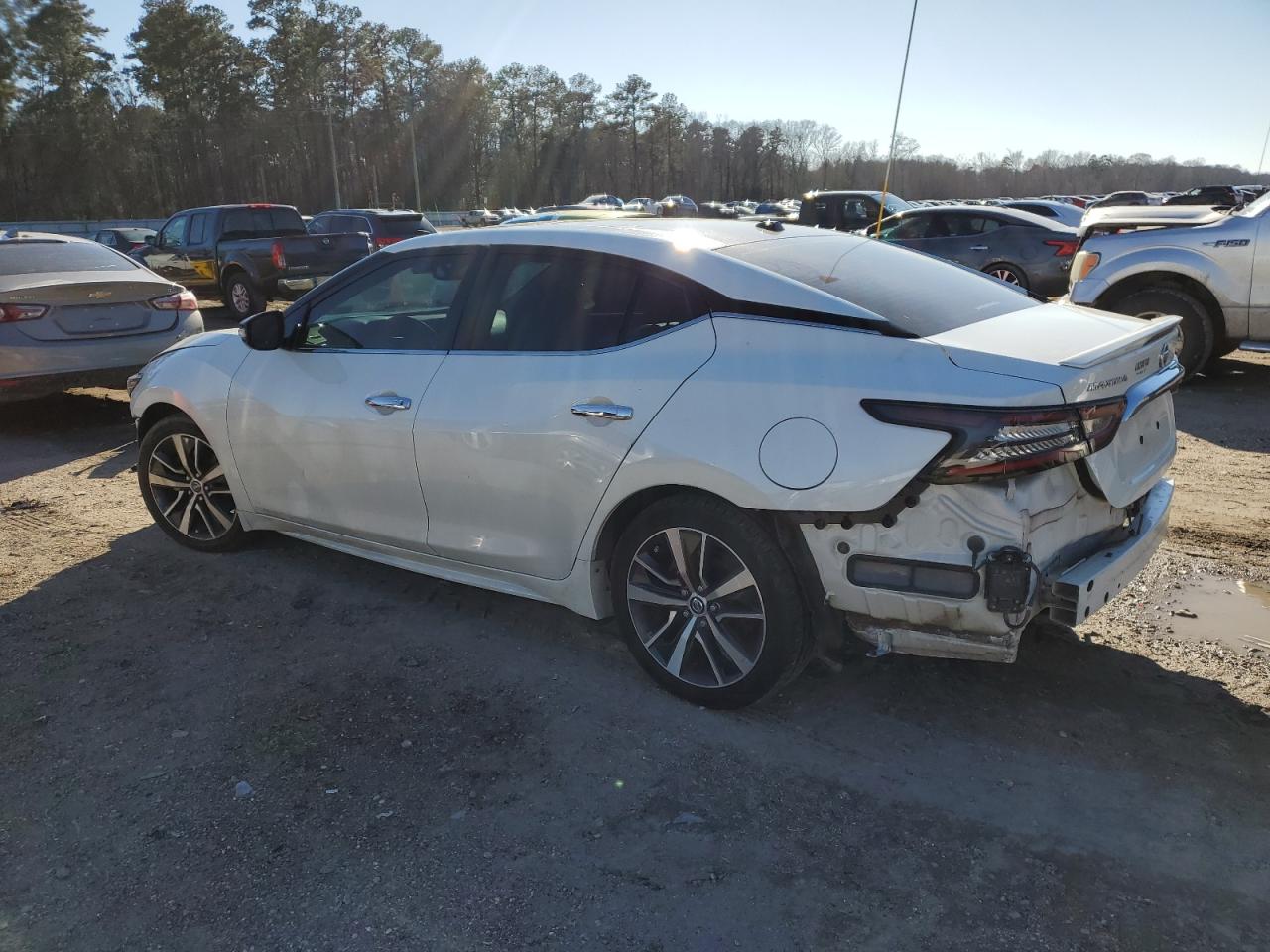 2020 Nissan Maxima VIN 1N4AA6DV1LC386060 Copart auction photo, front end / all over damage thumbnail 2