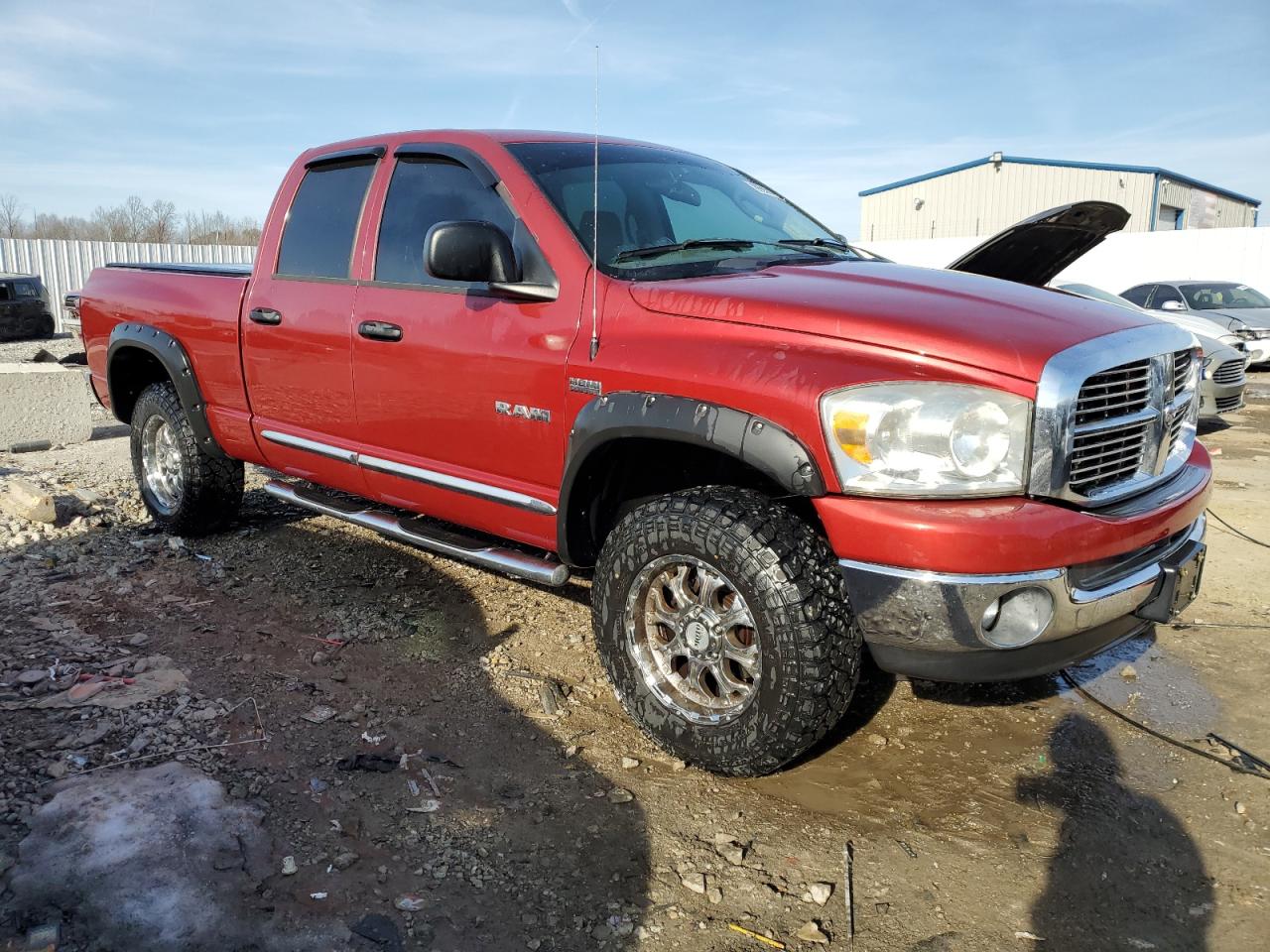 2008 Dodge RAM VIN 1D7HU18278J108209 Copart auction photo, undercarriage damage thumbnail 4