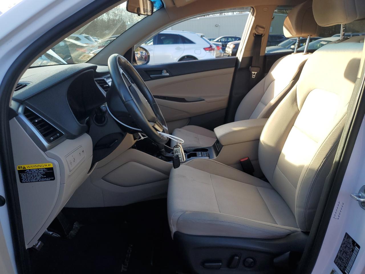 2017 Hyundai Tucson VIN KM8J3CA26HU297806 Copart auction photo, rear end / minor dent/scratches damage thumbnail 7