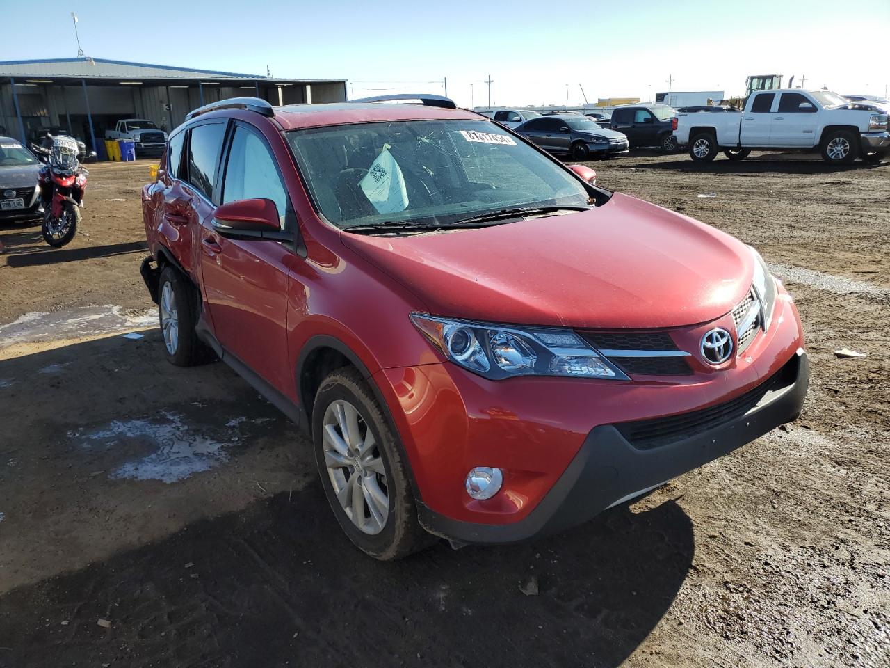 2015 Toyota RAV 4 VIN 2T3DFREVXFW240203 Copart auction photo, side damage thumbnail 4