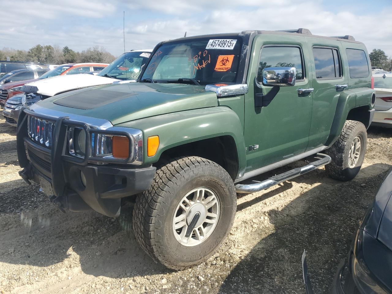 2006 Hummer H3 VIN 5GTDN136968101470 - Copart auction photo