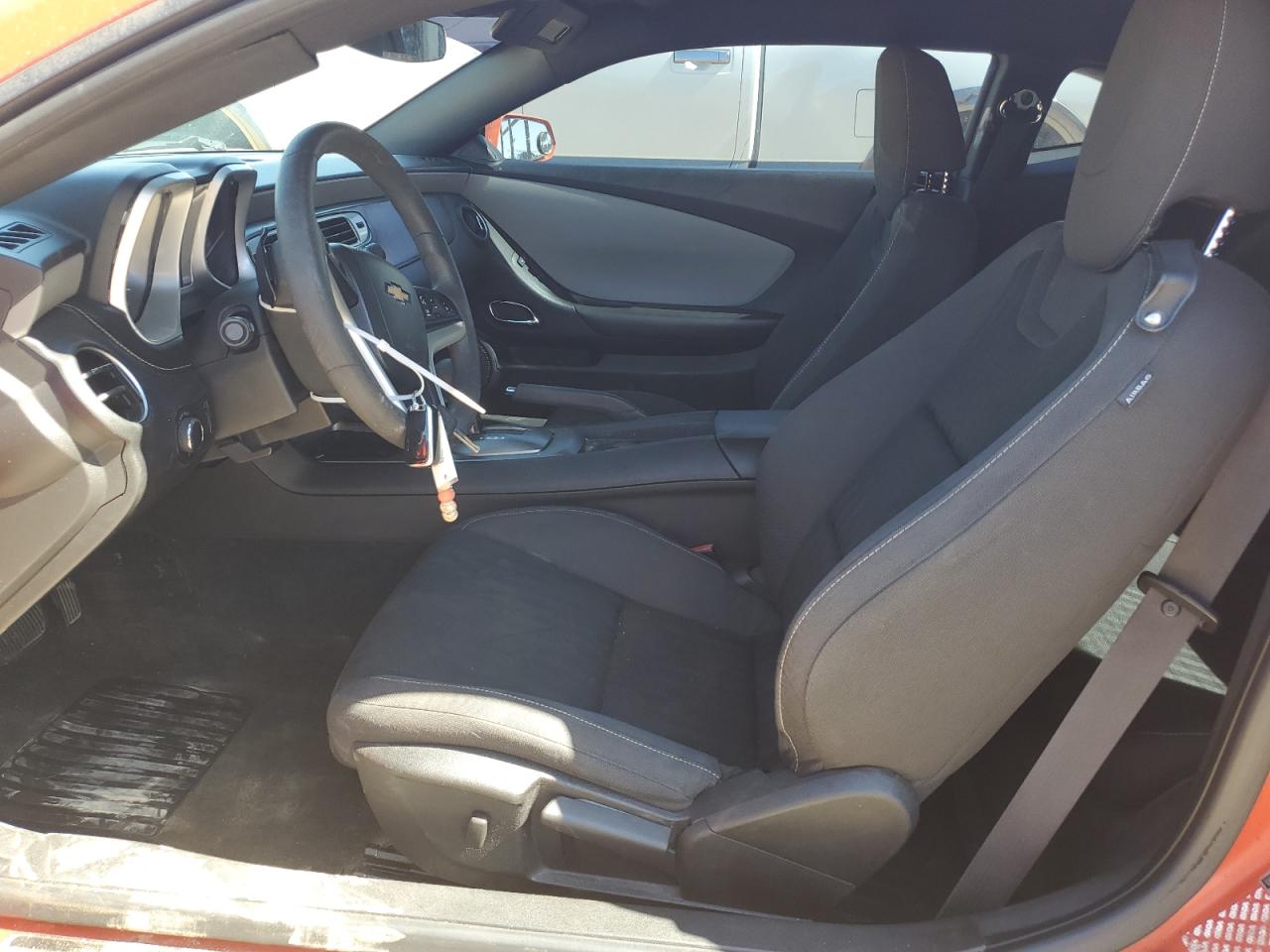 2013 Chevrolet Camaro VIN 2G1FA1E32D9234970 Copart auction photo, front end / side damage thumbnail 7