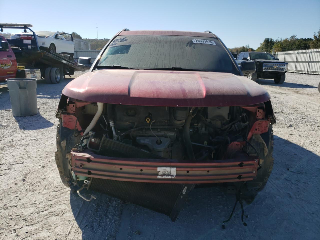 2017 Ford Explorer VIN 1FM5K7B83HGC02891 Copart auction photo, front end damage thumbnail 5