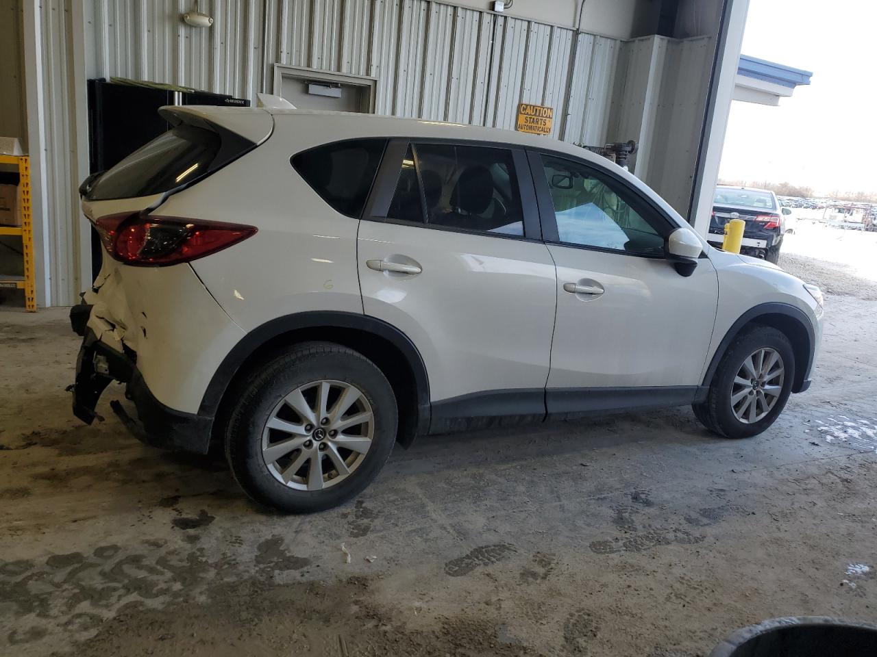 2013 Mazda CX-5 VIN JM3KE2CE9D0117702 Copart auction photo, front end / rear end damage thumbnail 3