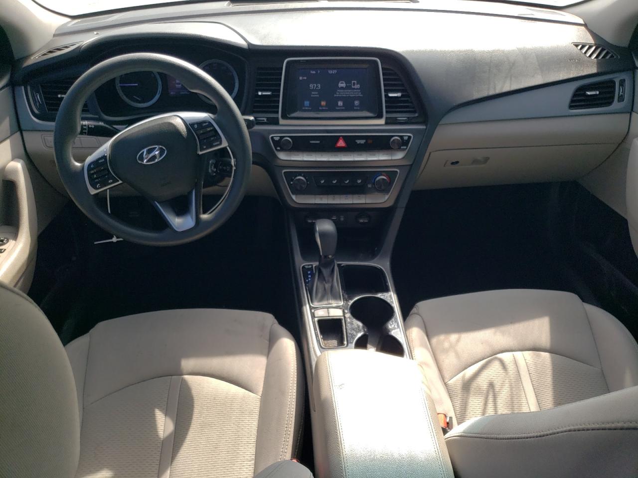 2018 Hyundai Sonata VIN 5NPE24AF1JH727162 Copart auction photo, vandalism / front end damage thumbnail 8