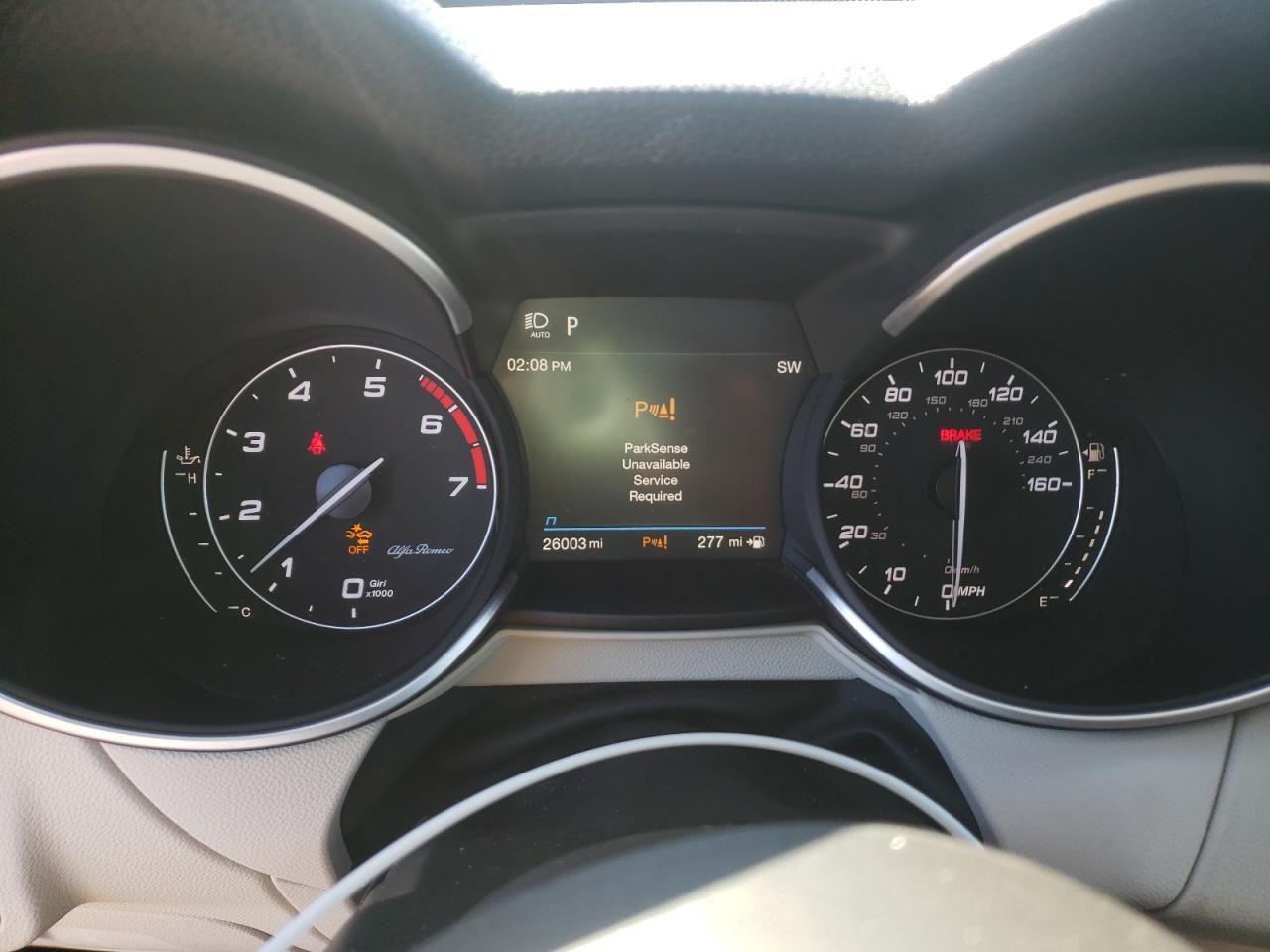 2021 Alfa Romeo Stelvio VIN ZASPAKAN7M7D09597 Copart auction photo, front end / undercarriage damage thumbnail 9