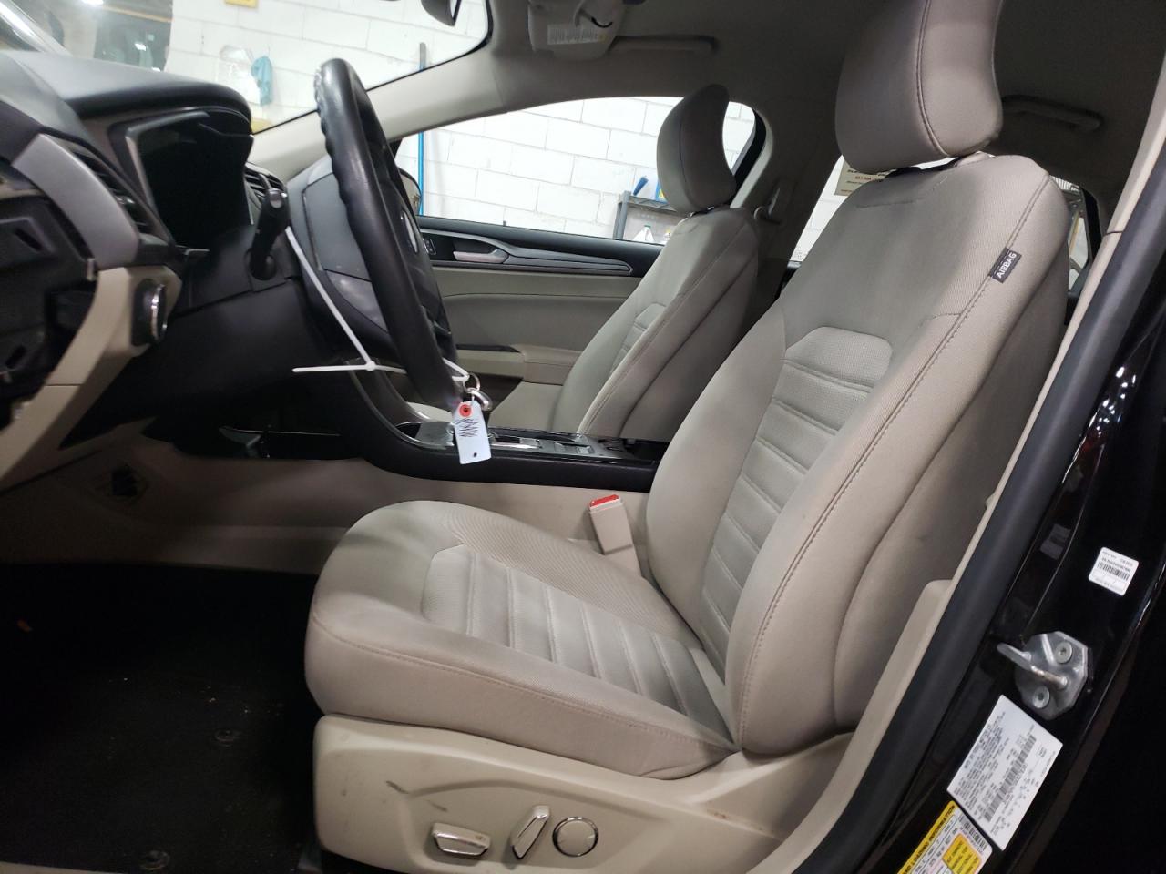 2019 Ford Fusion VIN 3FA6P0H70KR278381 Copart auction photo, side damage thumbnail 7