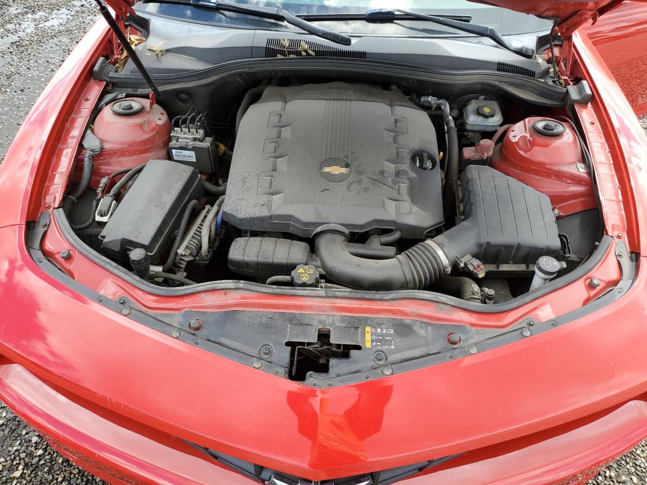 2012 Chevrolet Camaro VIN 2G1FA1E32C9166829 Copart auction photo, water/flood damage thumbnail 11