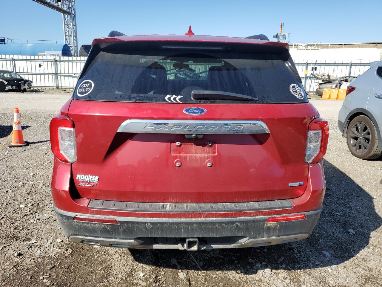 2020 Ford Explorer VIN 1FMSK8DH1LGA69031 Copart auction photo, water/flood / minor dent/scratches damage thumbnail 6
