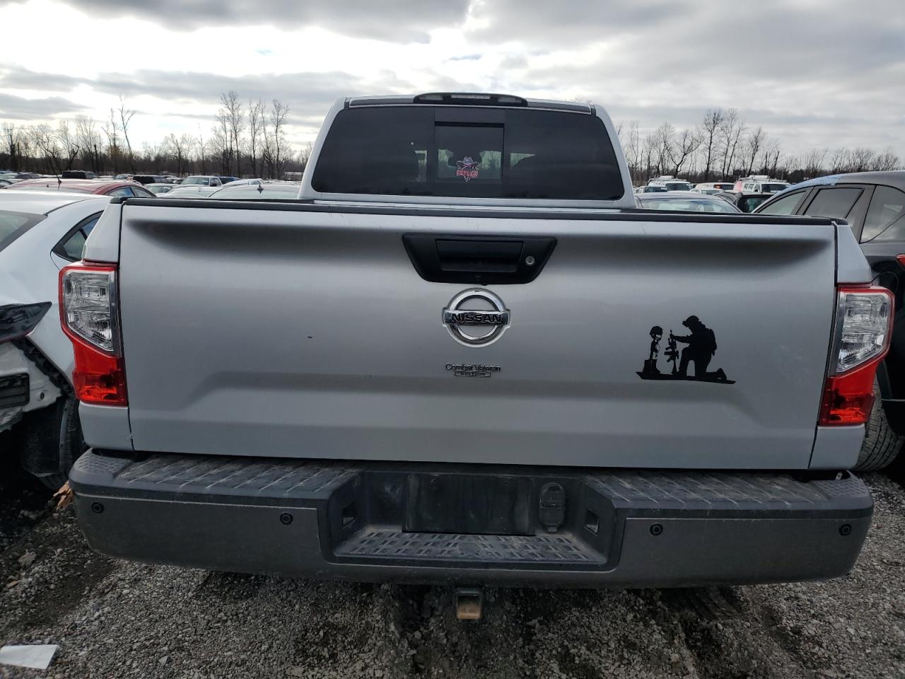 2016 Nissan Titan VIN 1N6BA1F44GN508522 Copart auction photo, all over damage thumbnail 6