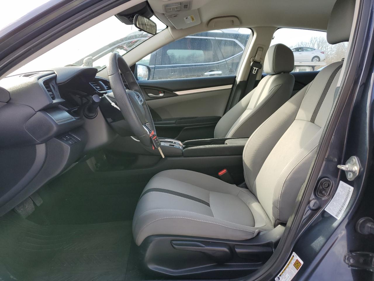 2019 Honda Civic VIN 2HGFC2F63KH581986 Copart auction photo, front end damage thumbnail 7