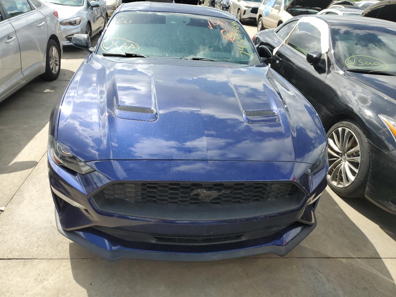 2020 Ford Mustang VIN 1FA6P8TH3L5161879 Copart auction photo, water/flood damage thumbnail 5